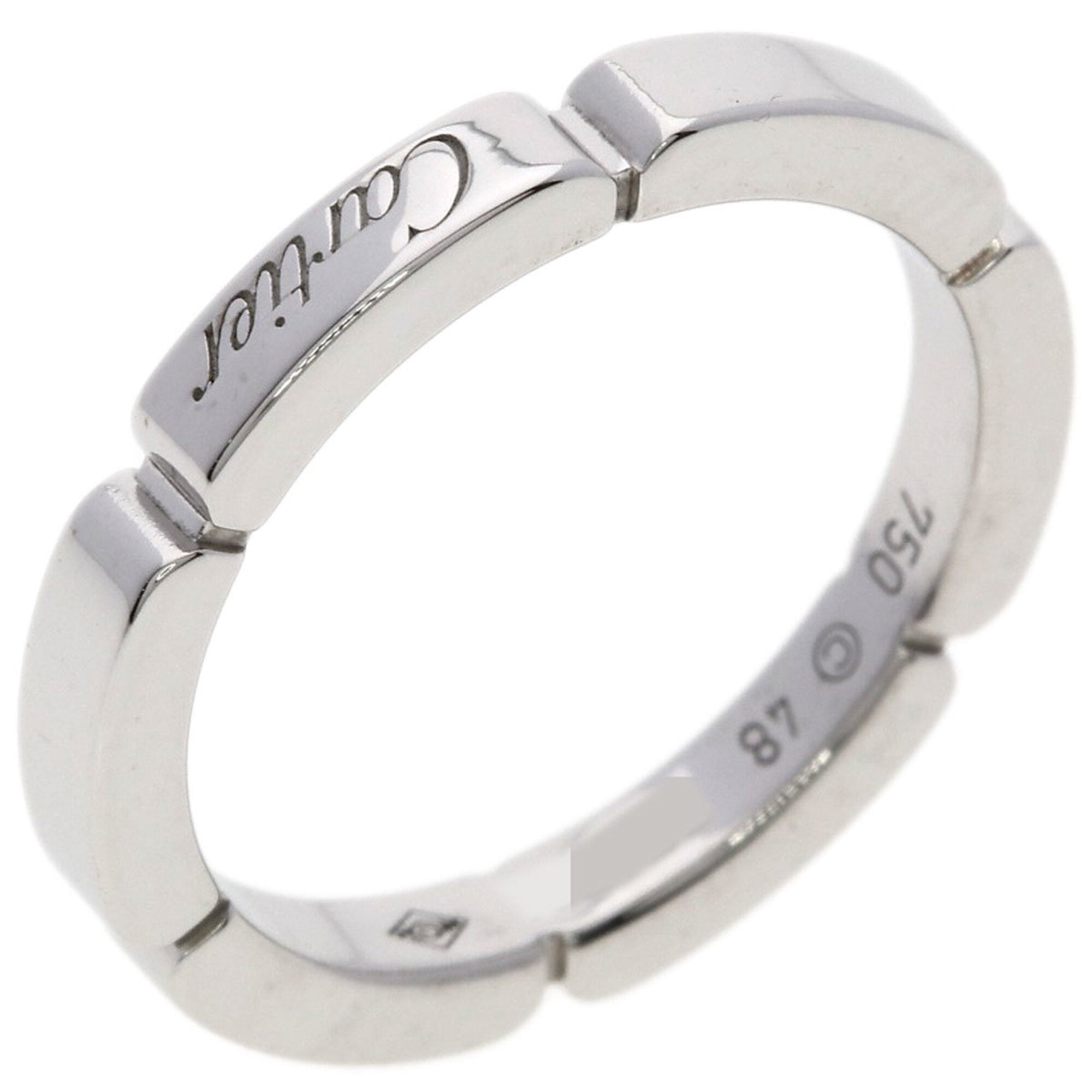 Cartier White Gold (18K) Band Ring (Pre-Owned)