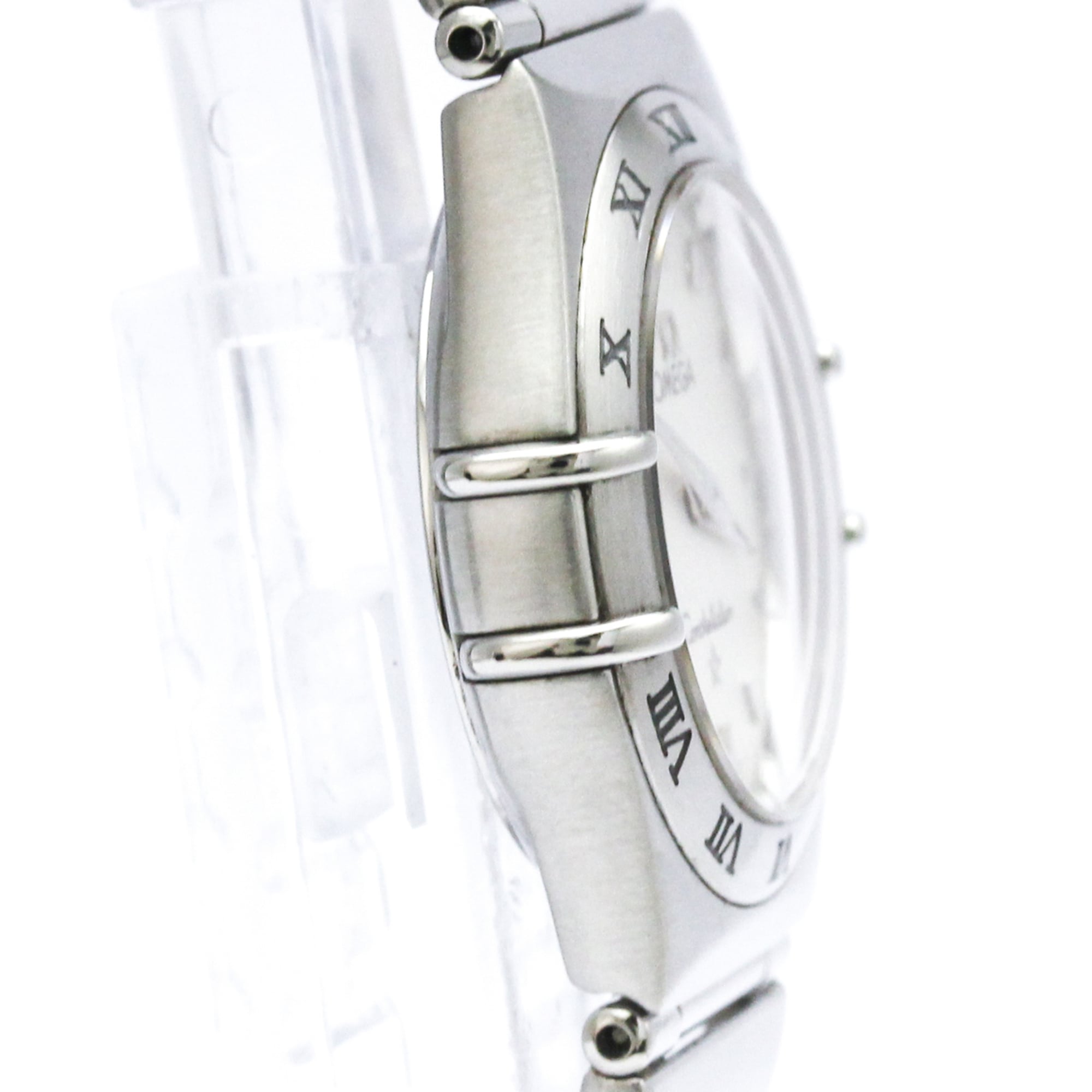 Omega Constellation My Choice Quartz Watch Stainless Steel And Mother Of Pearl Watch (Pre-Owned)