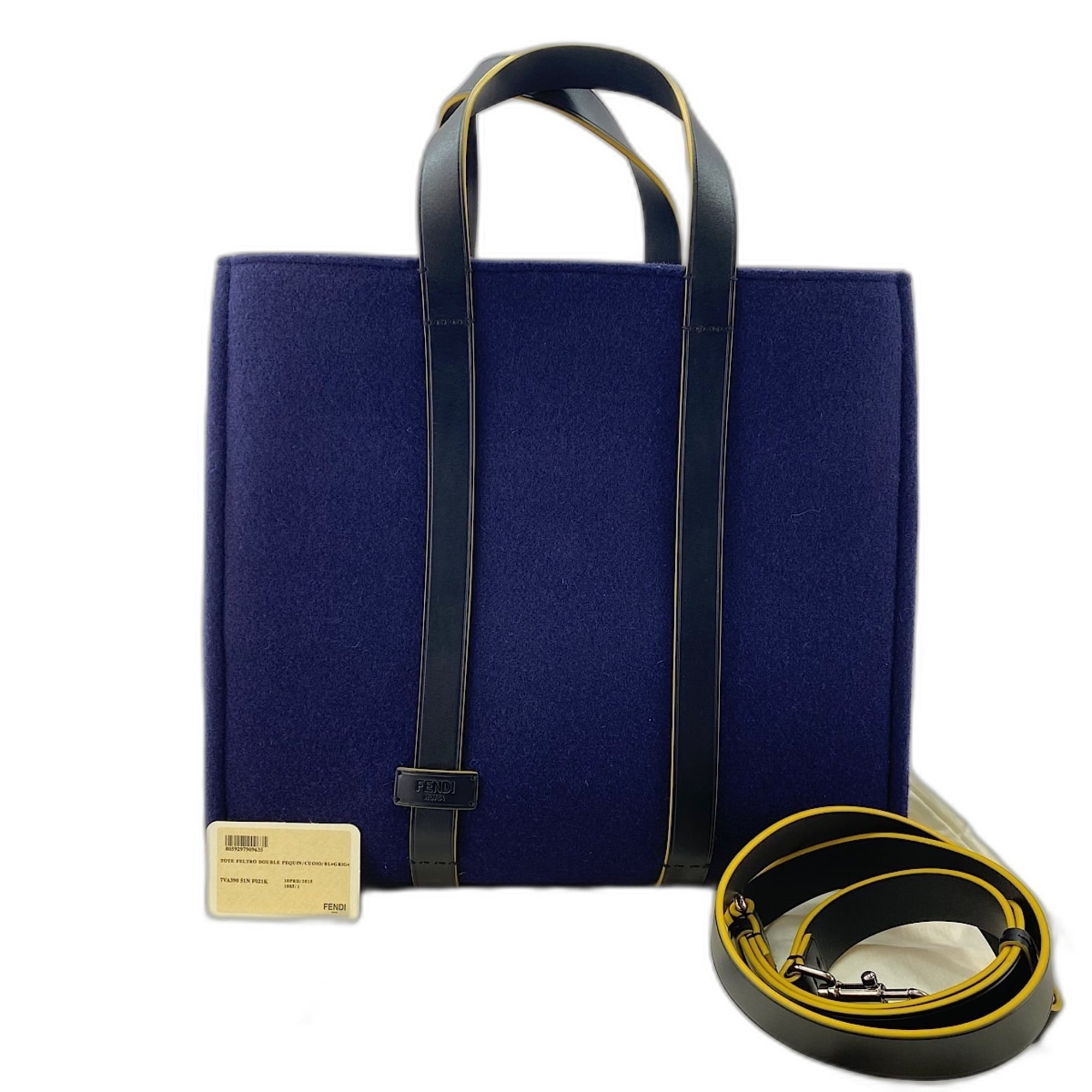 Fendi Navy Handbag (Pre-Owned)