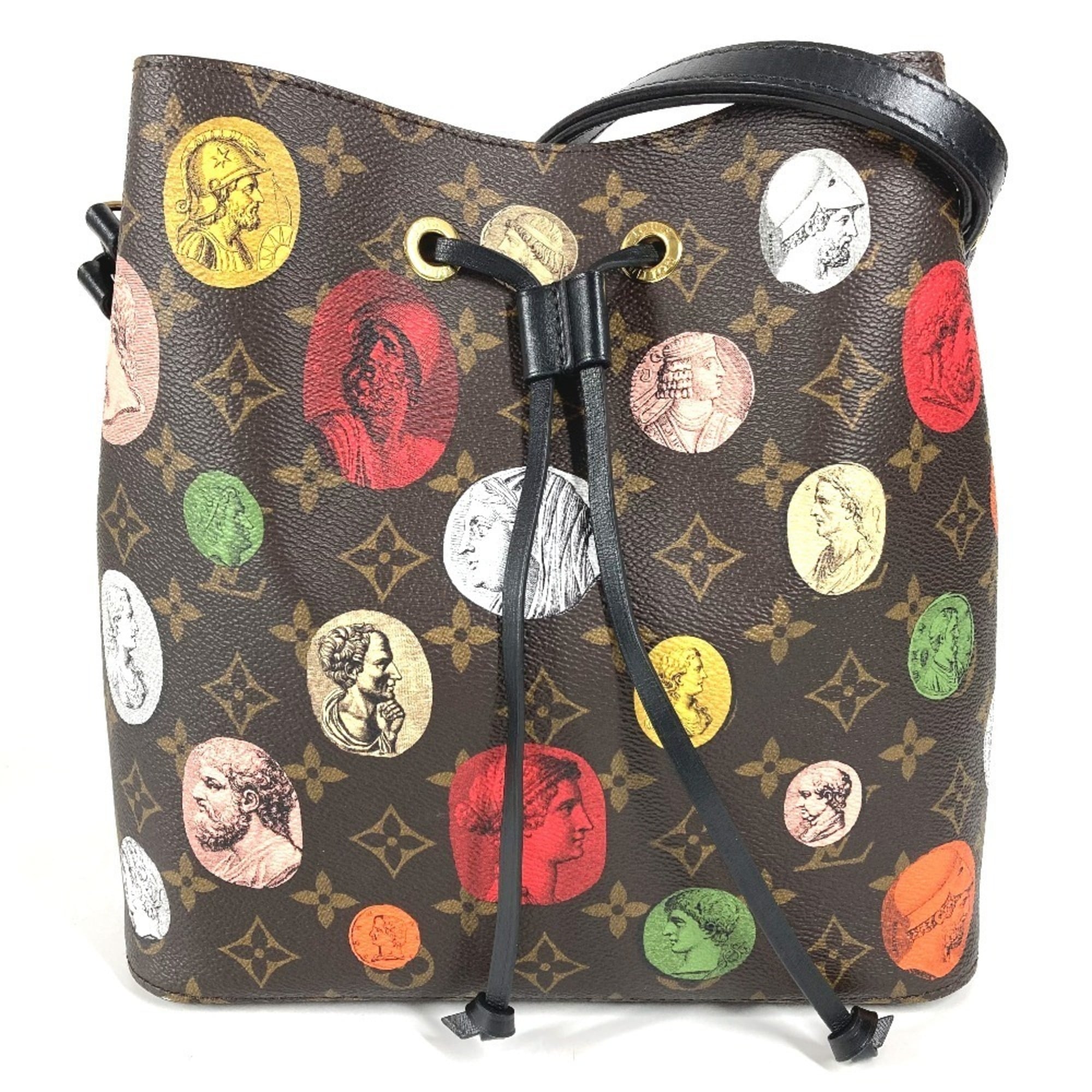 Louis Vuitton Brown Multi-Color Monogram Shoulder Bag (Pre-Owned)