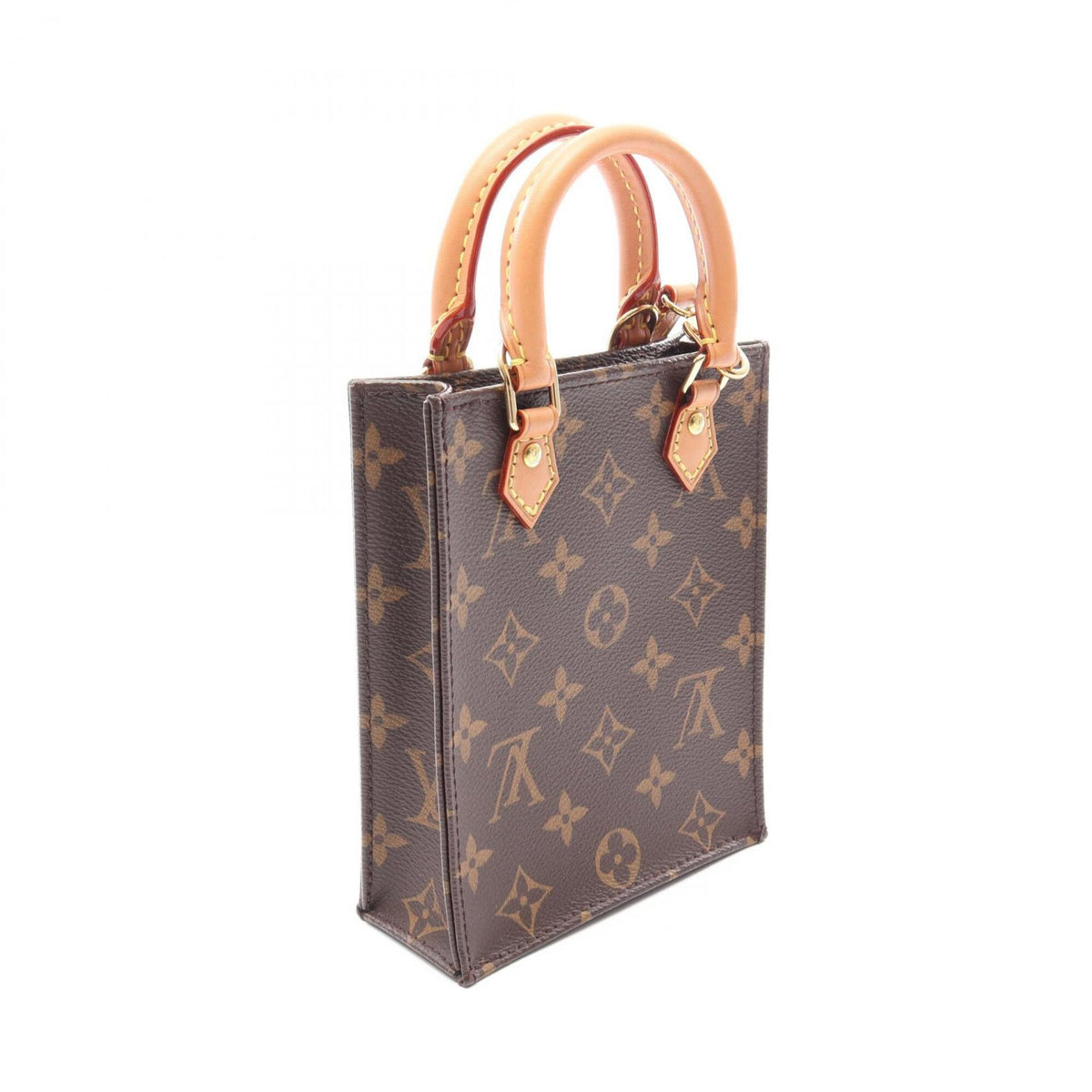 Louis Vuitton Brown Monogram Monogram Leather Handbag (Pre-Owned)