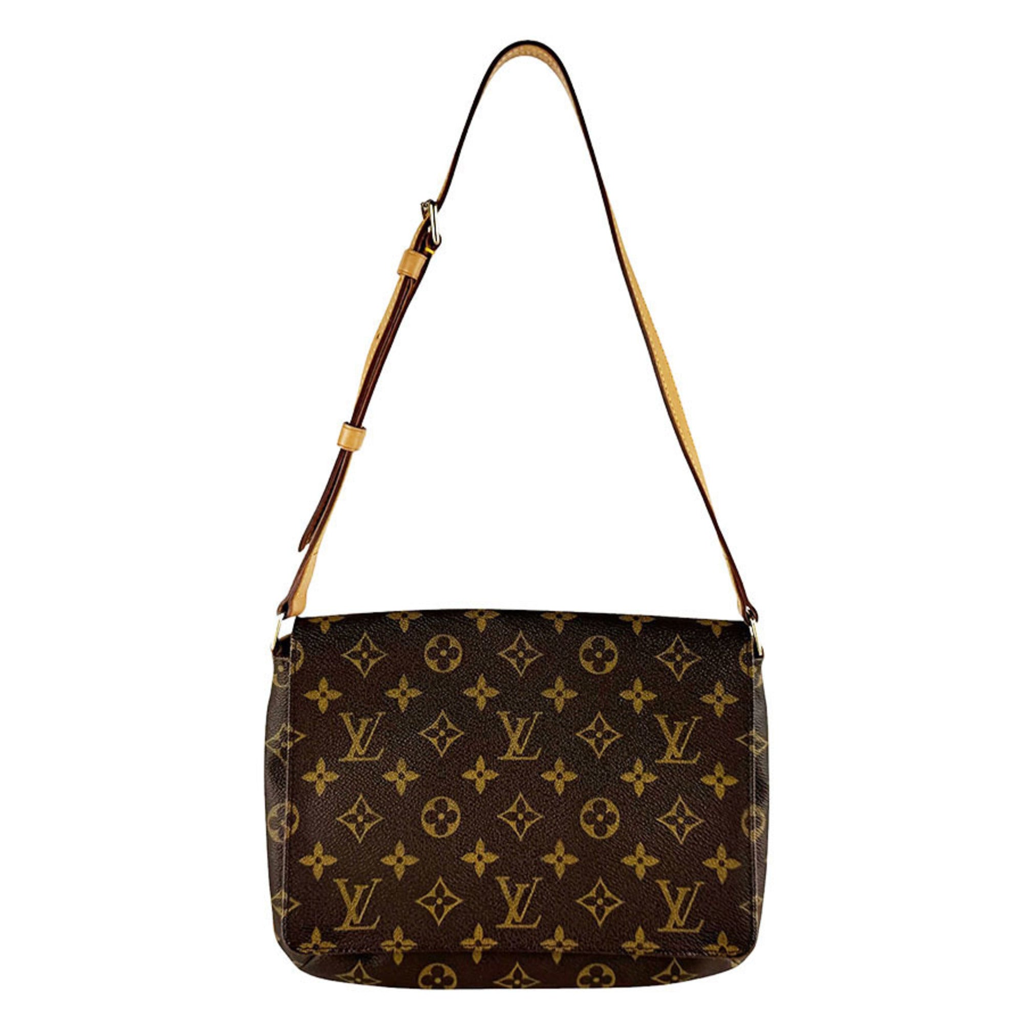 Louis Vuitton Brown Monogram Monogram Shoulder Bag (Pre-Owned)