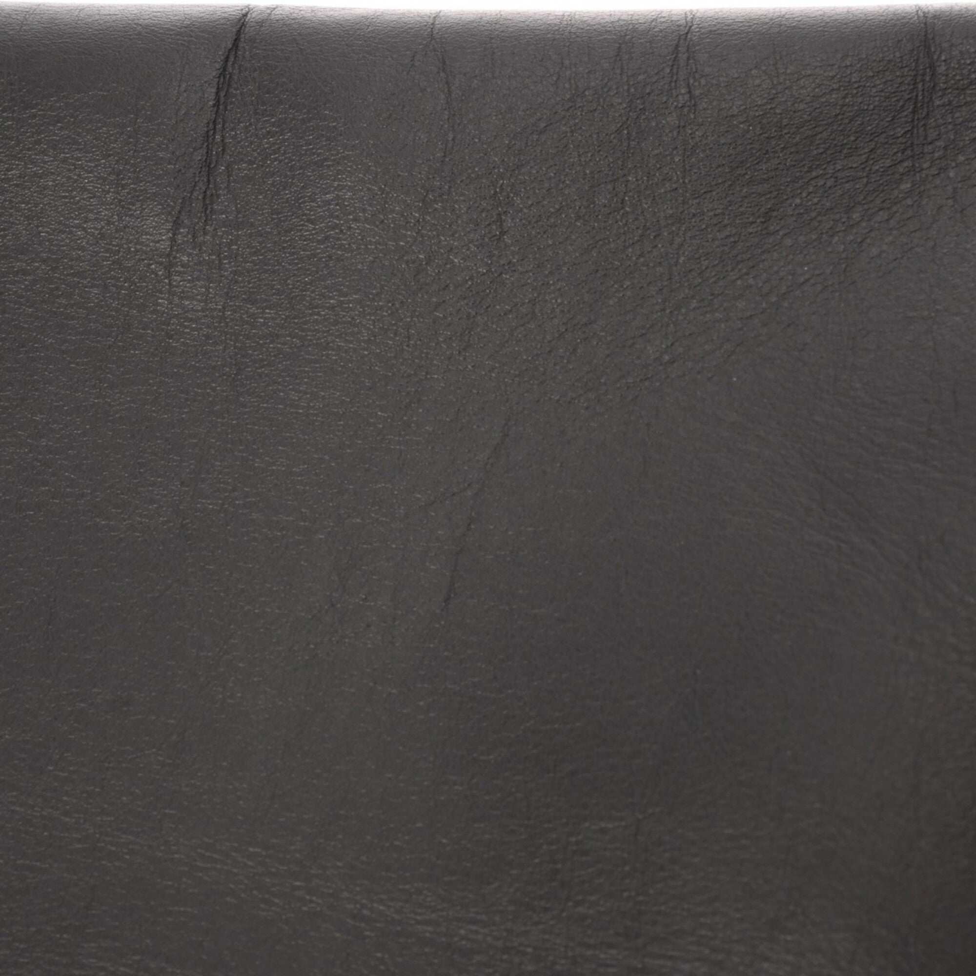 Bottega Veneta Black Leather Clutch Bag (Pre-Owned)