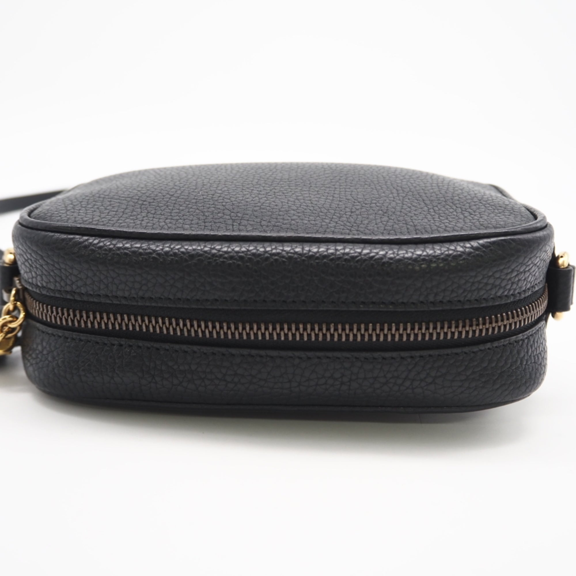 Gucci Black Leather Shoulder Bag (Pre-Owned)