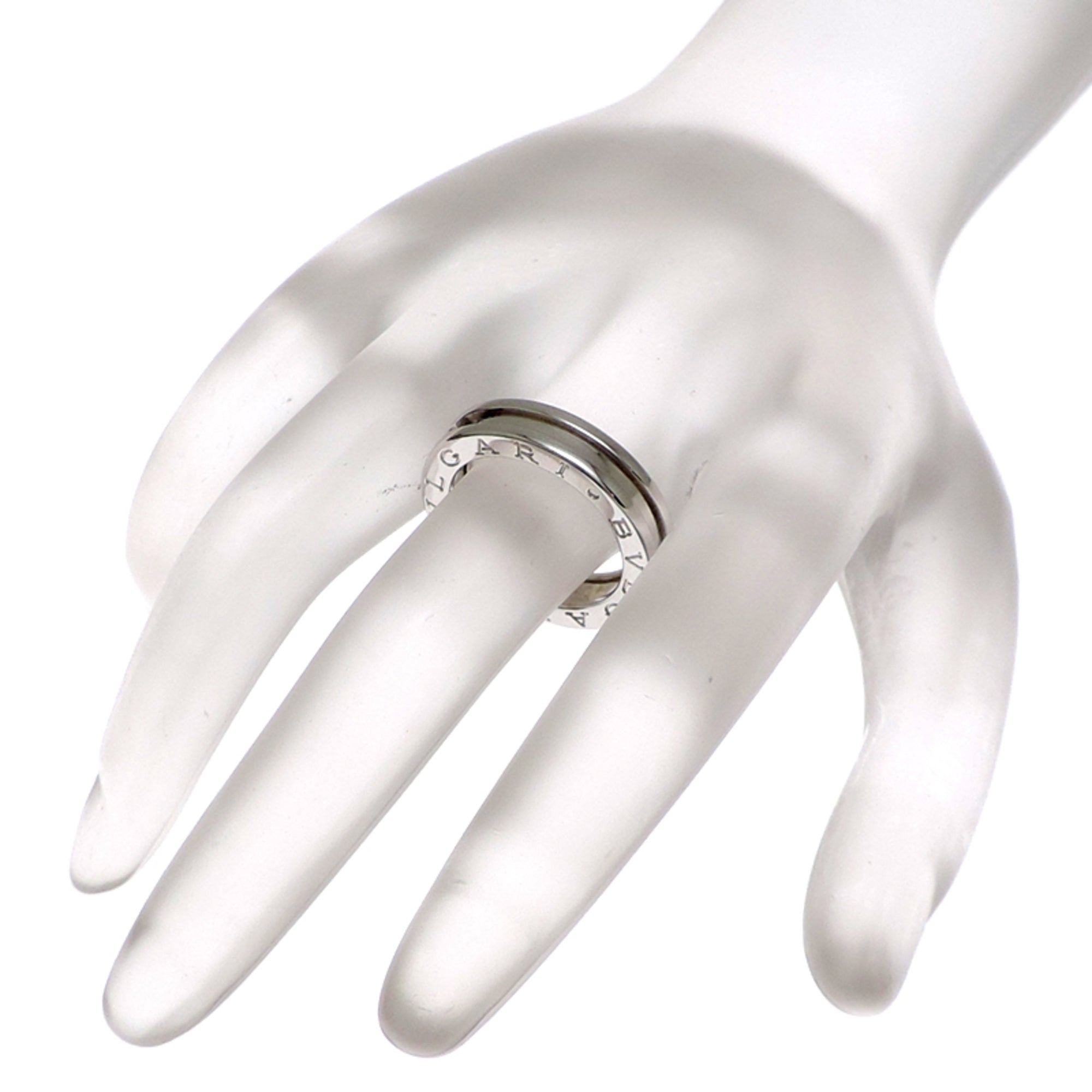 Bvlgari White Gold (18K) Band Ring (Pre-Owned)