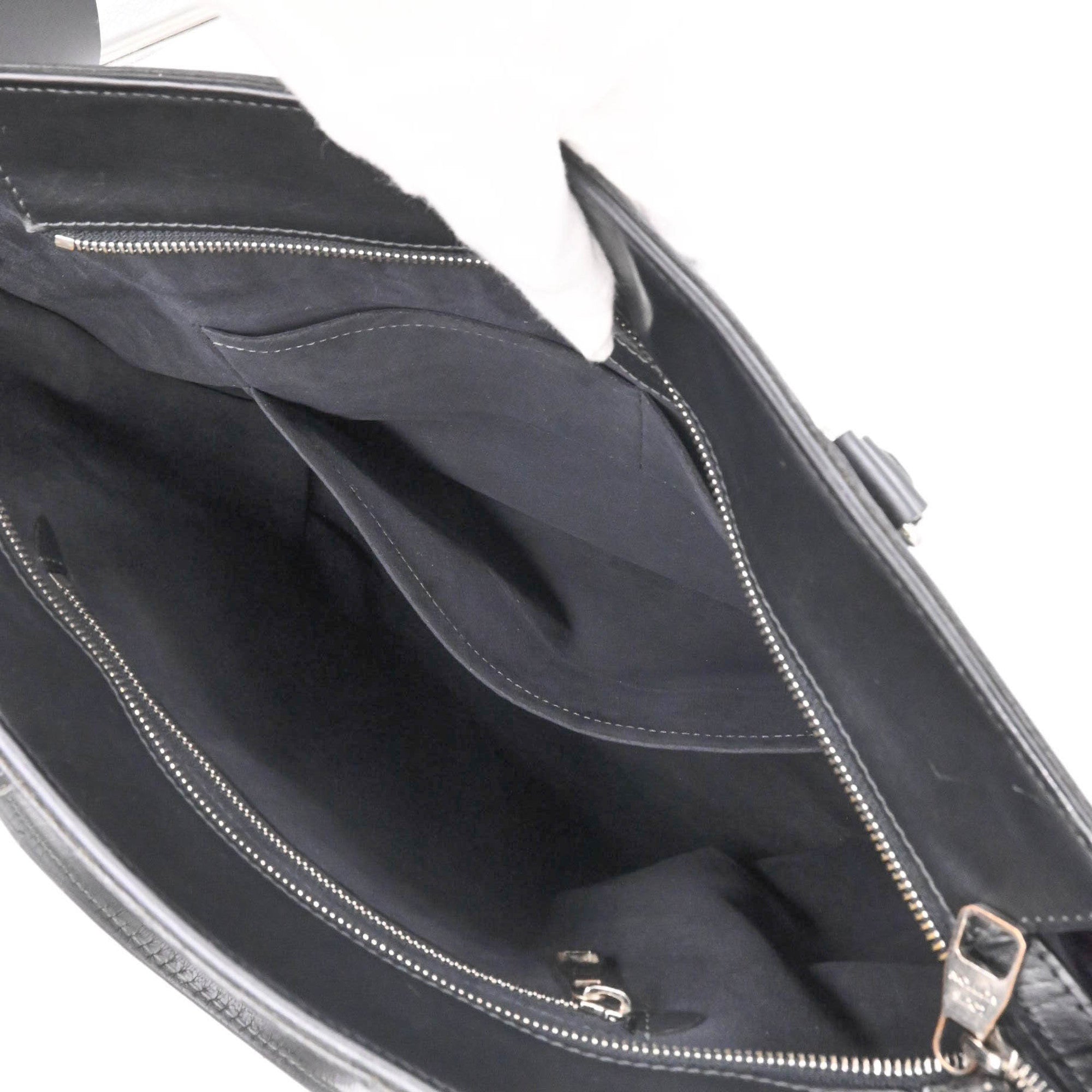 Louis Vuitton Black Cobalt Shoulder Bag Tote Bag (Pre-Owned)