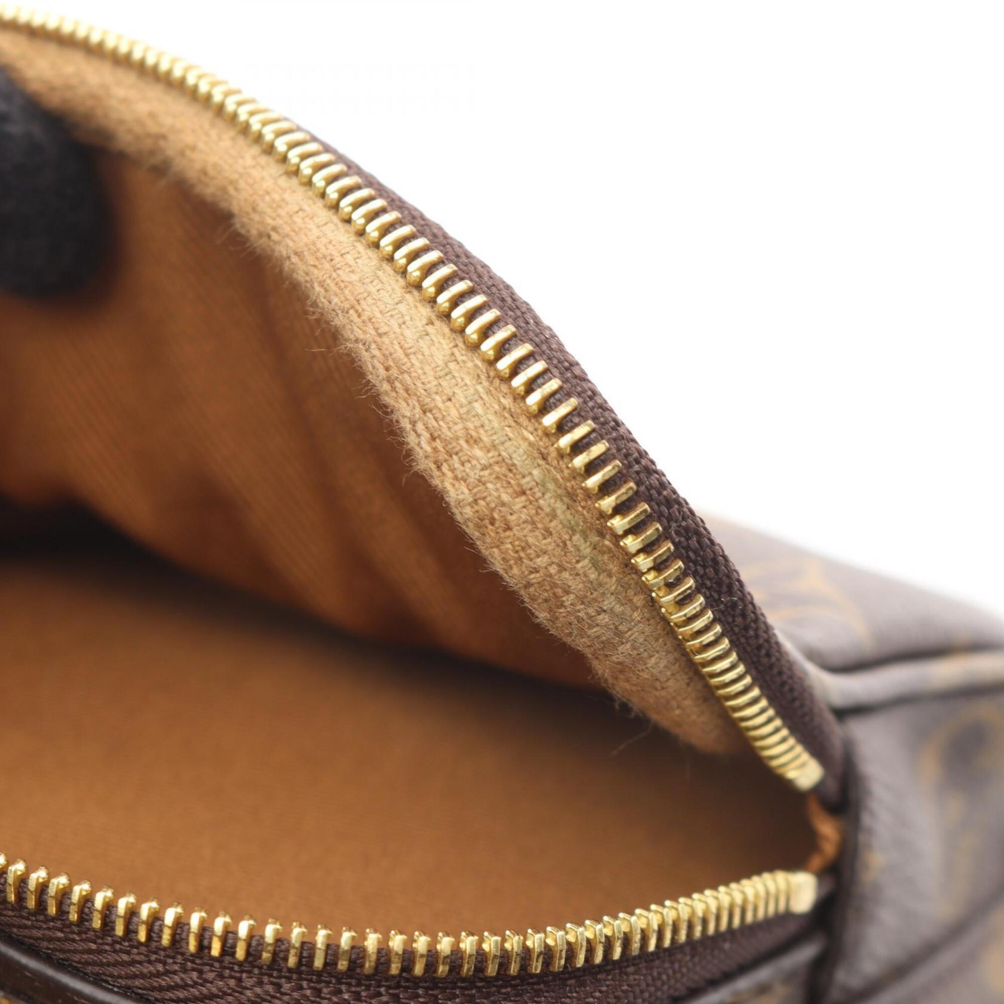 Louis Vuitton Brown Coated Canvas Pvc Leather Handbag (Pre-Owned)