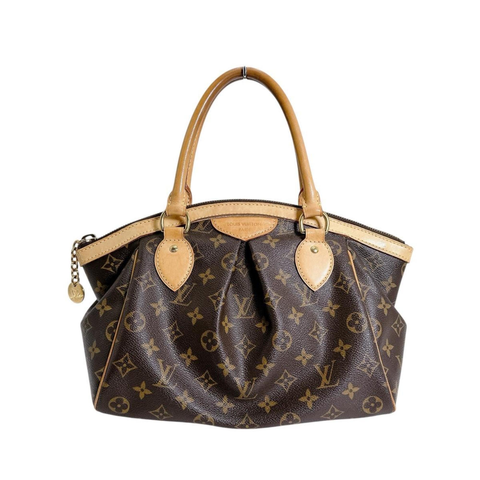 Louis Vuitton Brown Monogram Canvas Handbag (Pre-Owned)