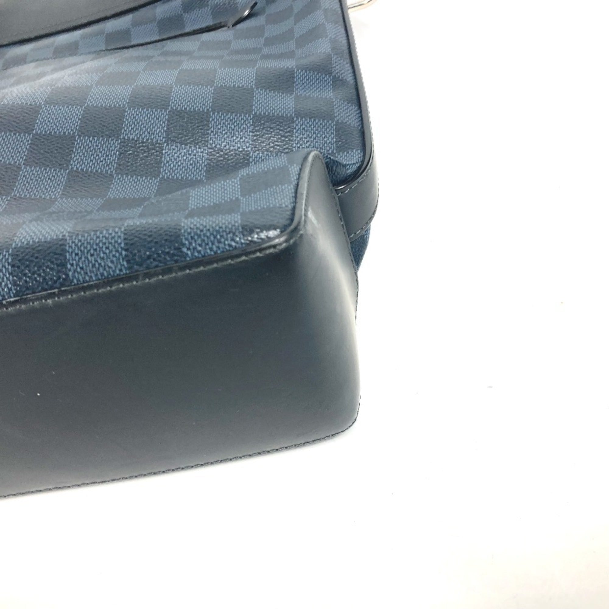 Louis Vuitton Navy Handbag Shoulder Bag Tote Bag (Pre-Owned)
