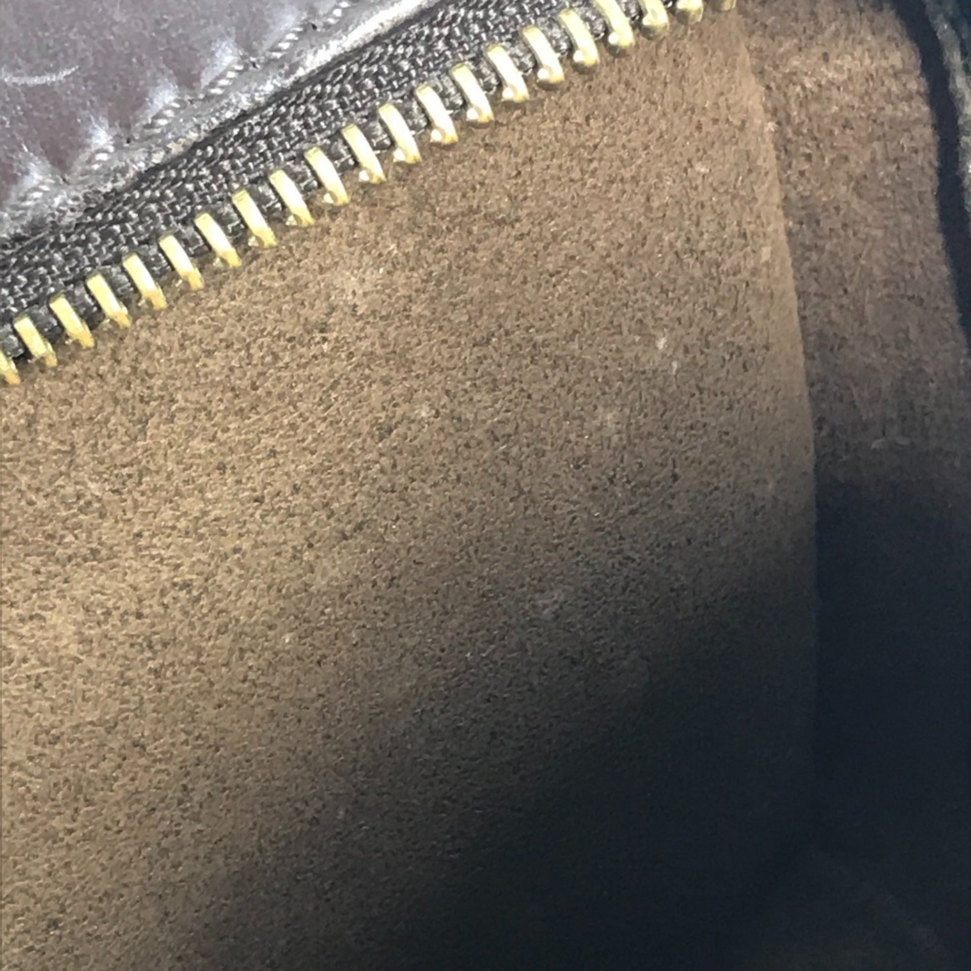 Louis Vuitton Brown Ebene Damier Canvas Clutch Bag Pouch (Pre-Owned)