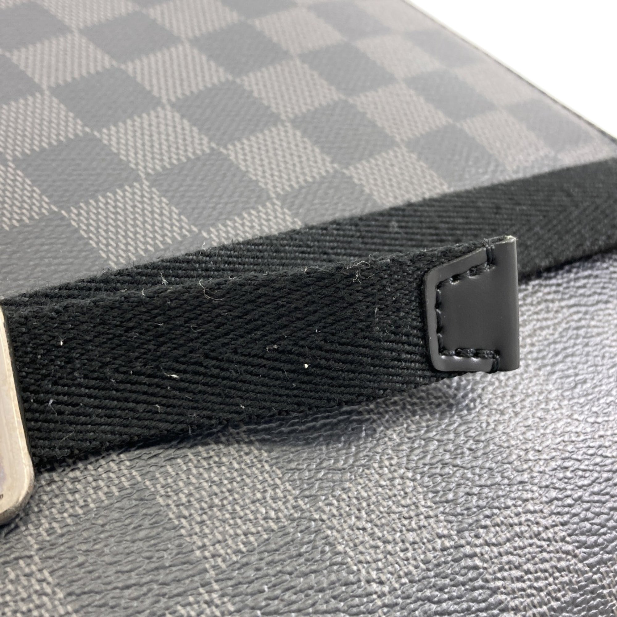 Louis Vuitton Damier Graphite Damier Graphite Damier Canvas Backpack (Pre-Owned)