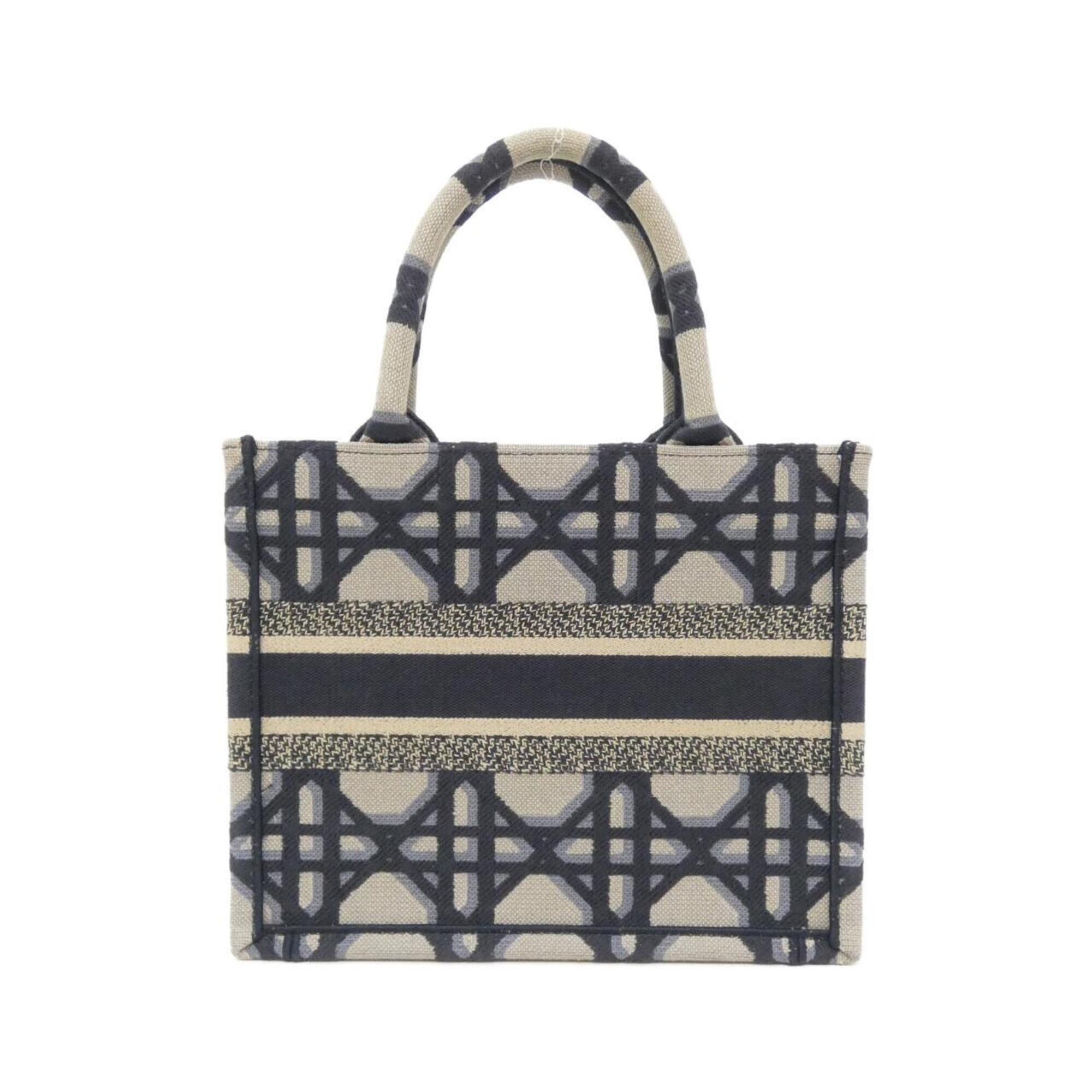 Christian Dior Blue Canvas Handbag (Pre-Owned)