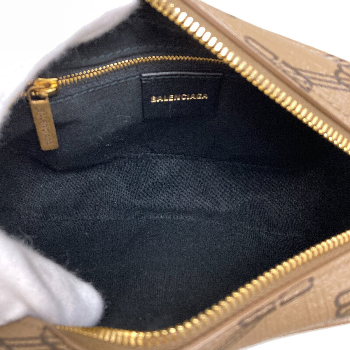Balenciaga Brown Pvc Shoulder Bag (Pre-Owned)