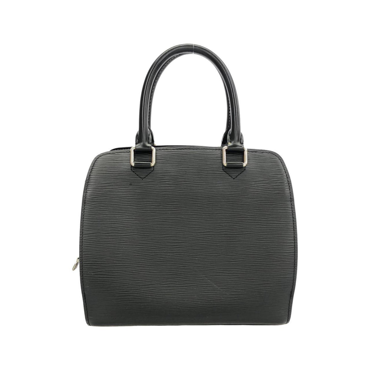 Louis Vuitton Black Leather Handbag (Pre-Owned)
