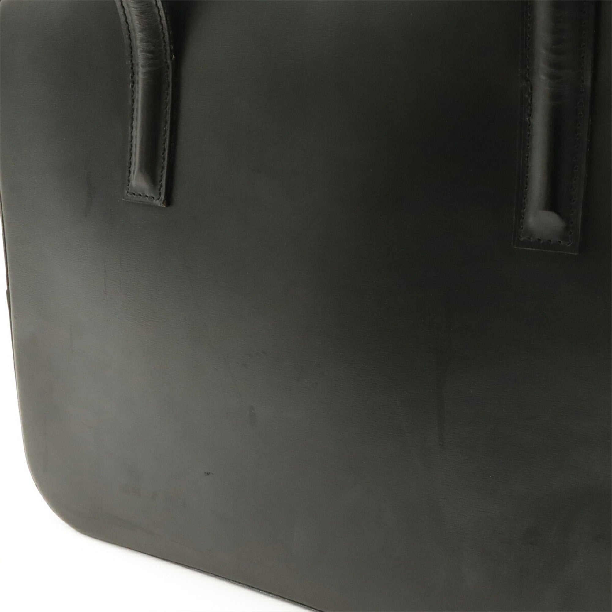 Cartier Black Leather Handbag Tote Bag (Pre-Owned)