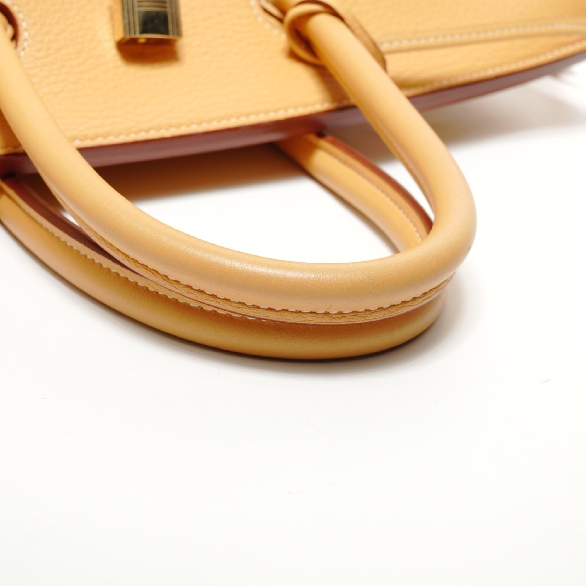 Hermes Birkin Natural Sable Yellow Togo Leather Handbag (Pre-Owned)
