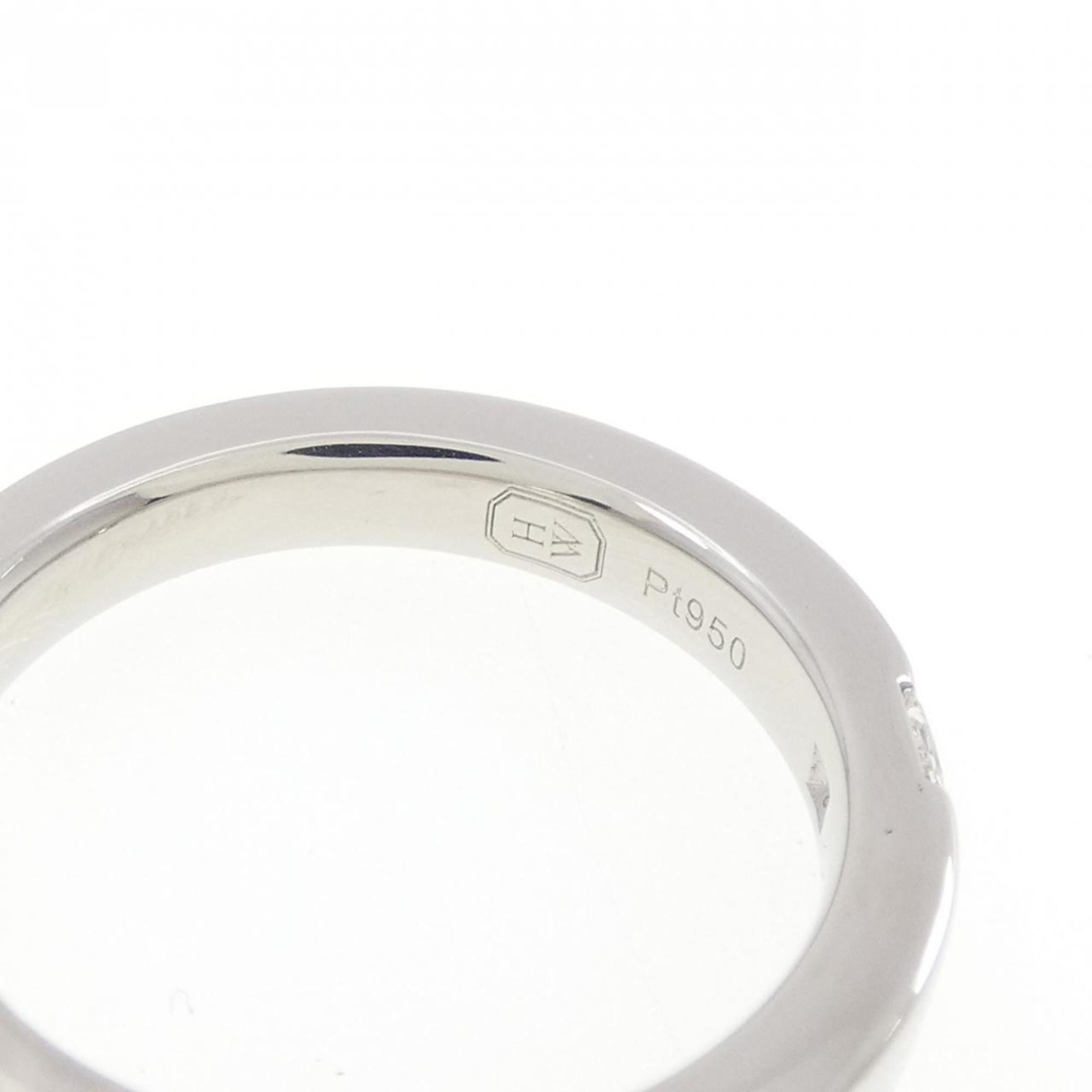 Harry Winston Platinum Platinum 950 Band Ring (Pre-Owned)