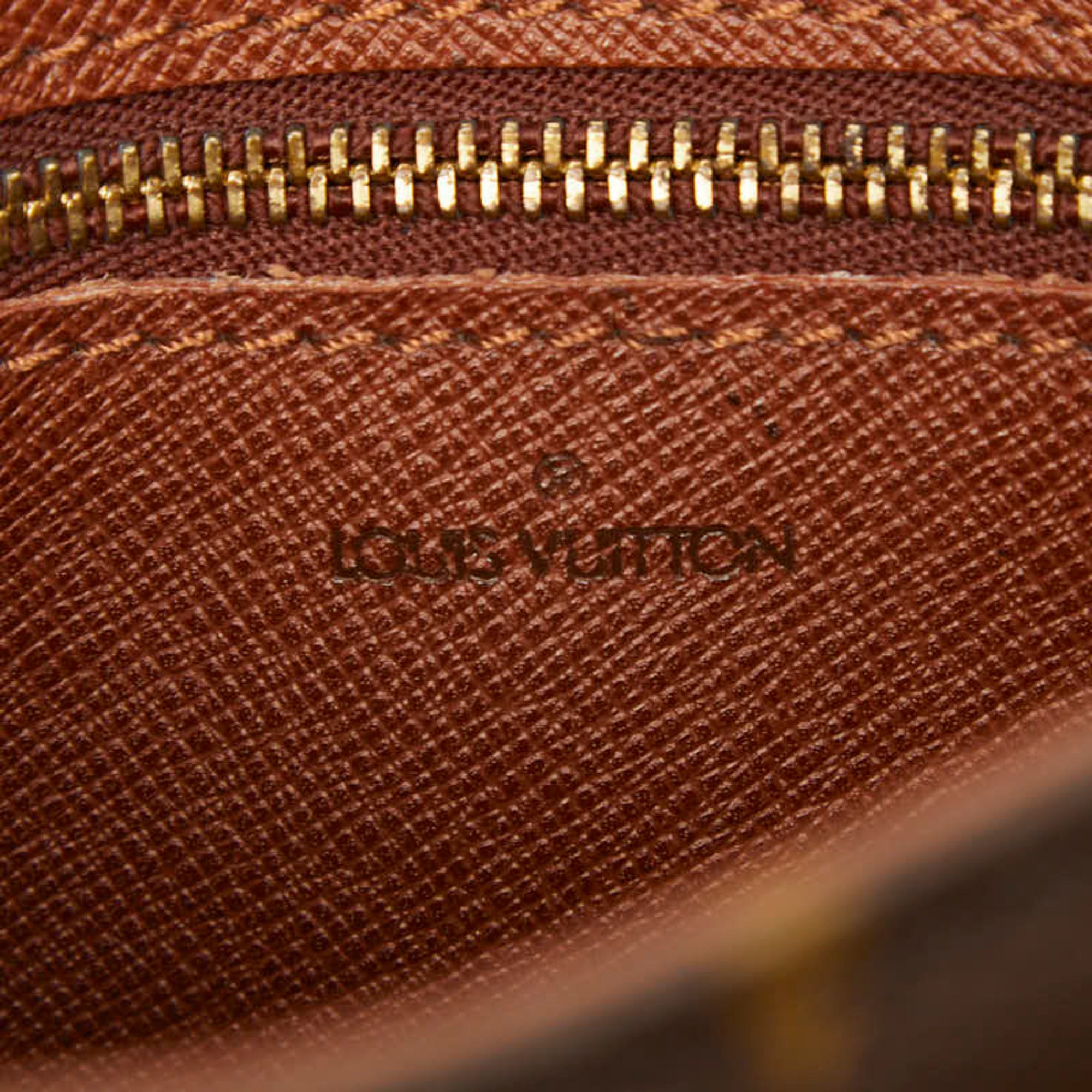 Louis Vuitton Brown Monogram Pvc Leather Shoulder Bag (Pre-Owned)