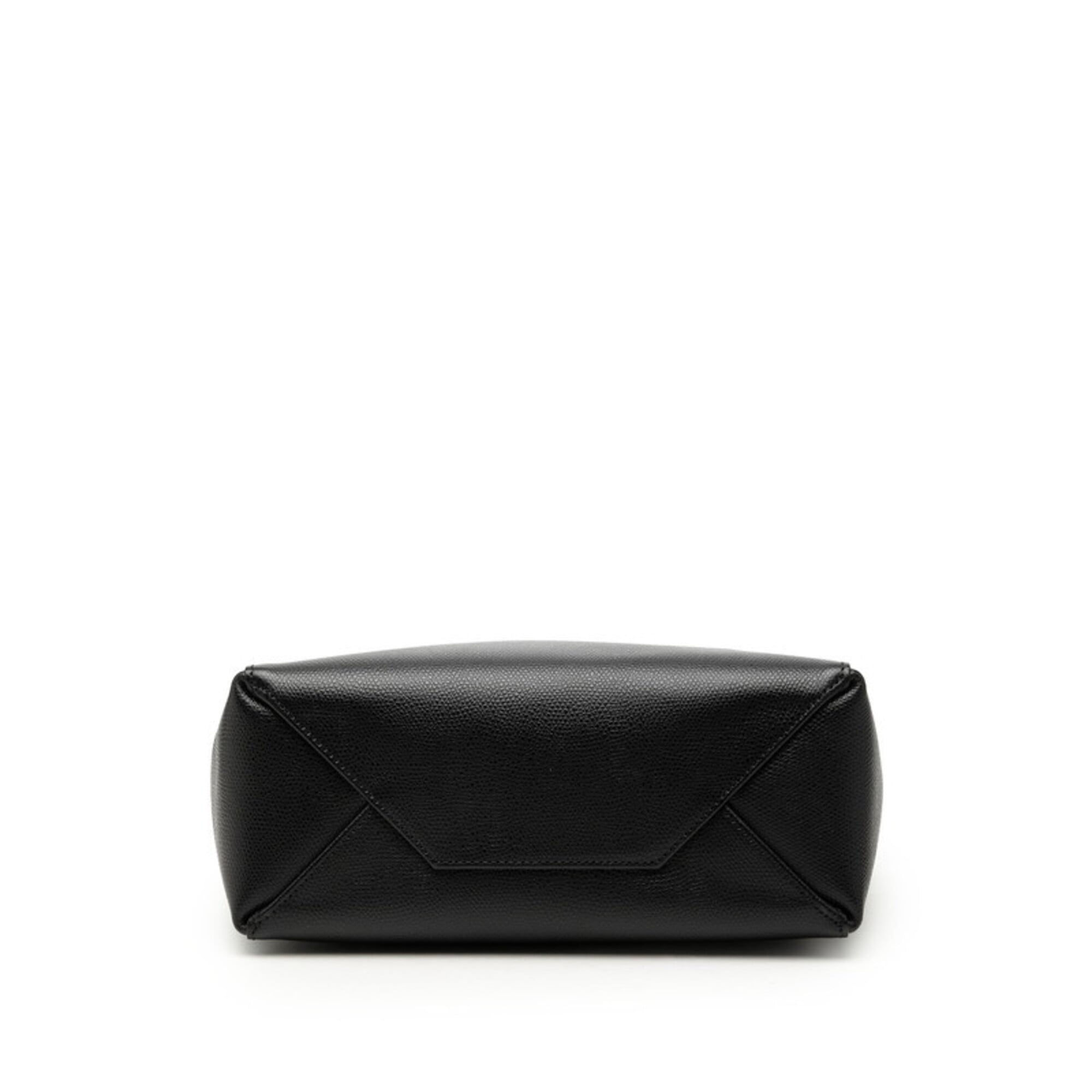 Celine Black Leather Handbag Shoulder Bag (Pre-Owned)