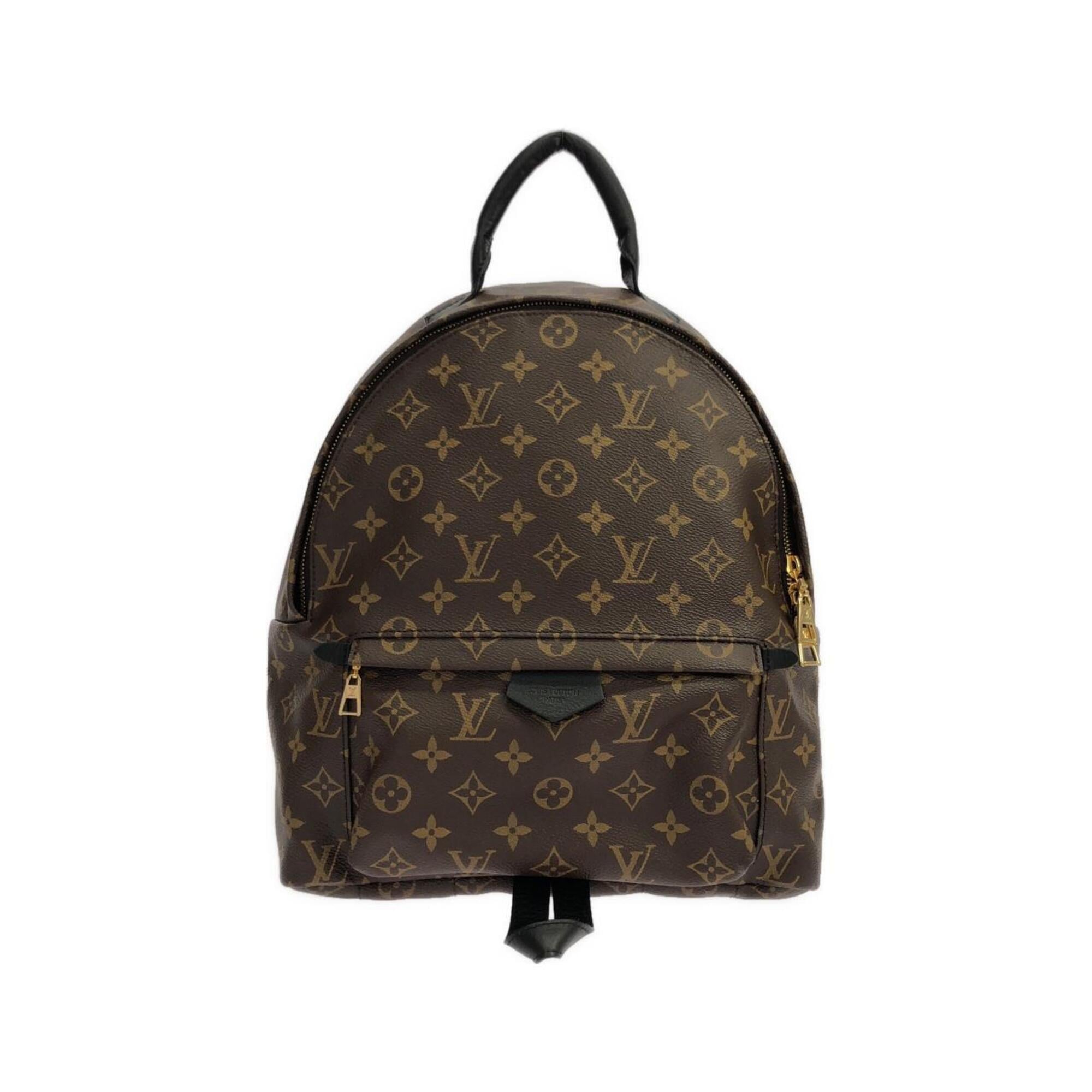 Louis Vuitton Marron Coated Canvas Backpack (Pre-Owned)