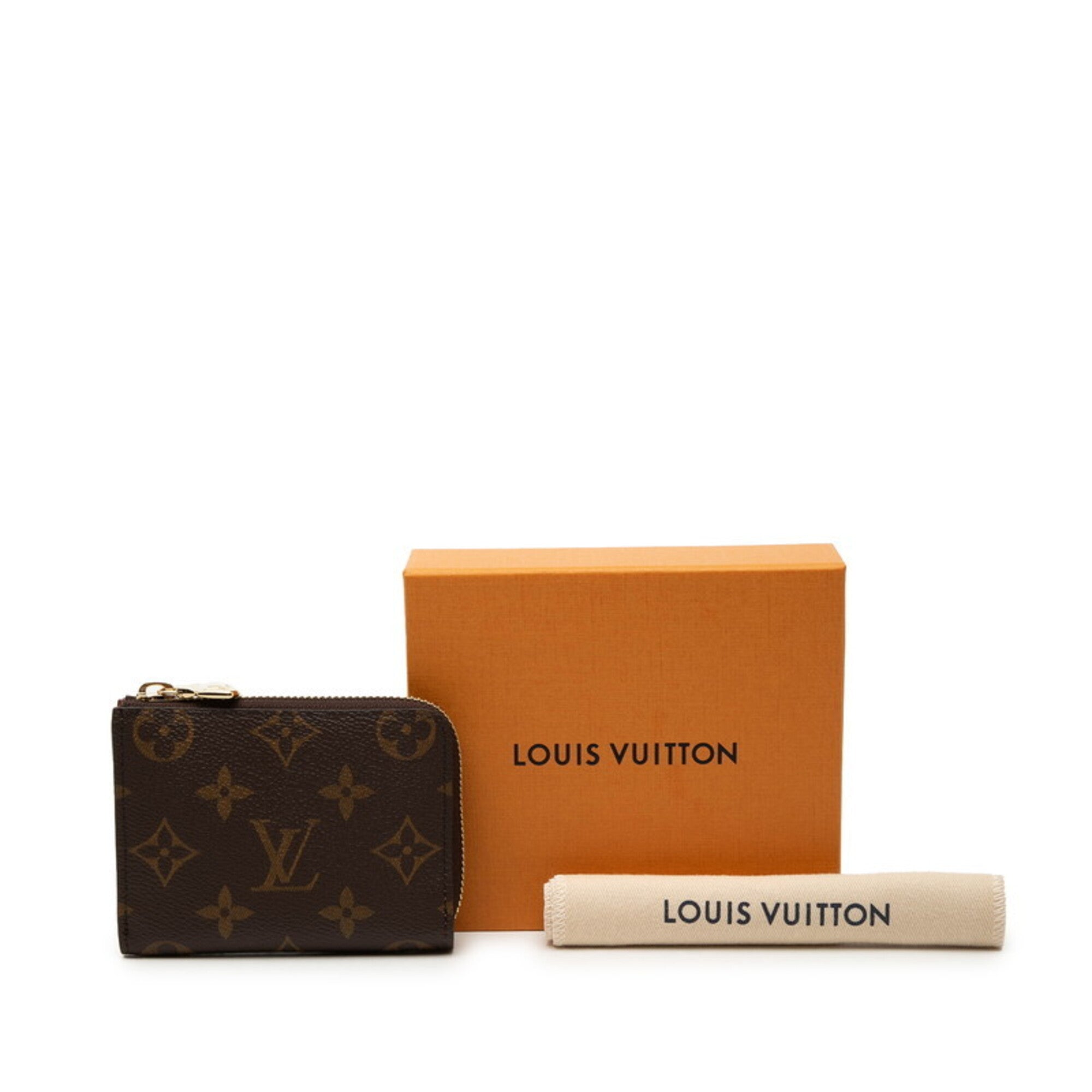 Louis Vuitton Brown Pvc Coin Purse/Coin Case (Pre-Owned)