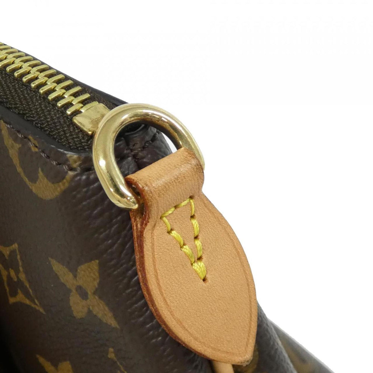Louis Vuitton Monogram Marron Coated Canvas Handbag (Pre-Owned)