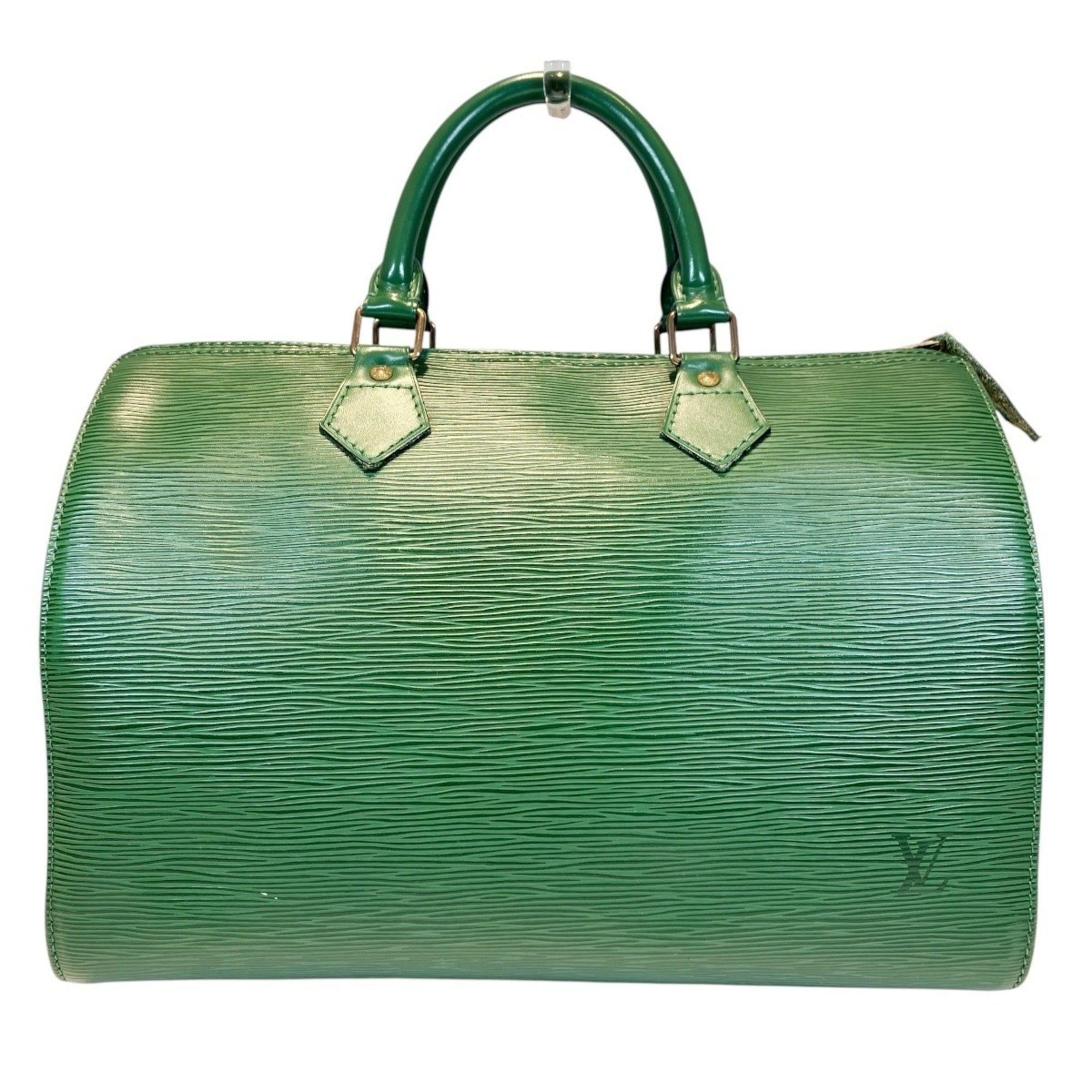 Louis Vuitton Epi Borneo Green Epi Leather Handbag (Pre-Owned)