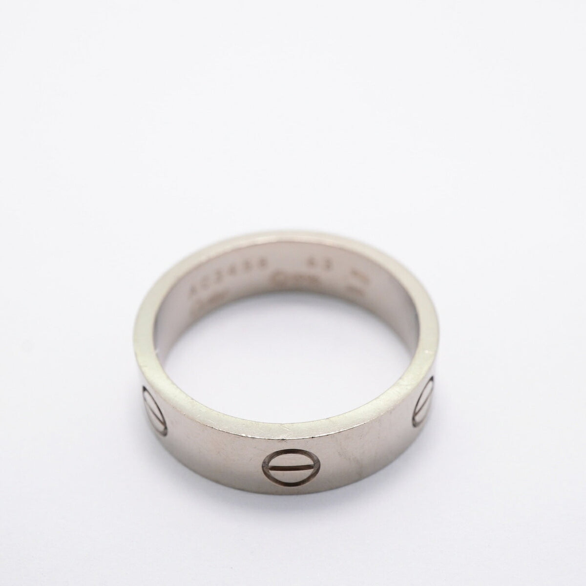 Cartier White Gold (18K) Band Ring (Pre-Owned)