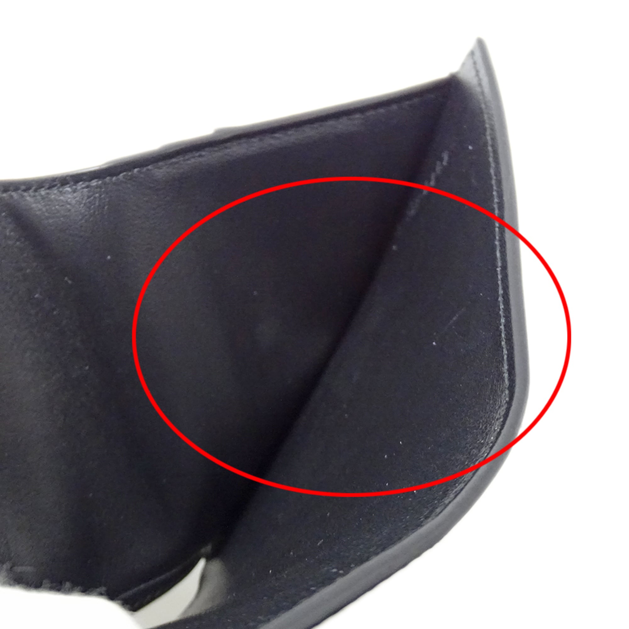 Celine Black Leather Wallet (Bi-Fold) (Pre-Owned)
