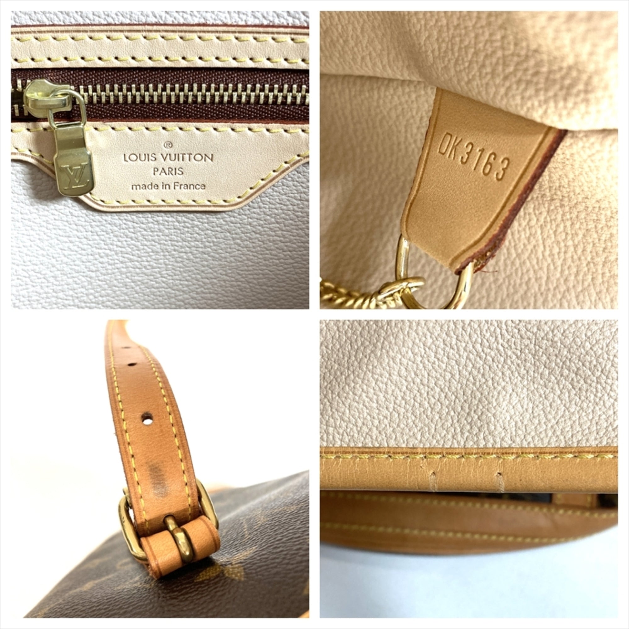 Louis Vuitton Brown Monogram Canvas Tote Bag (Pre-Owned)
