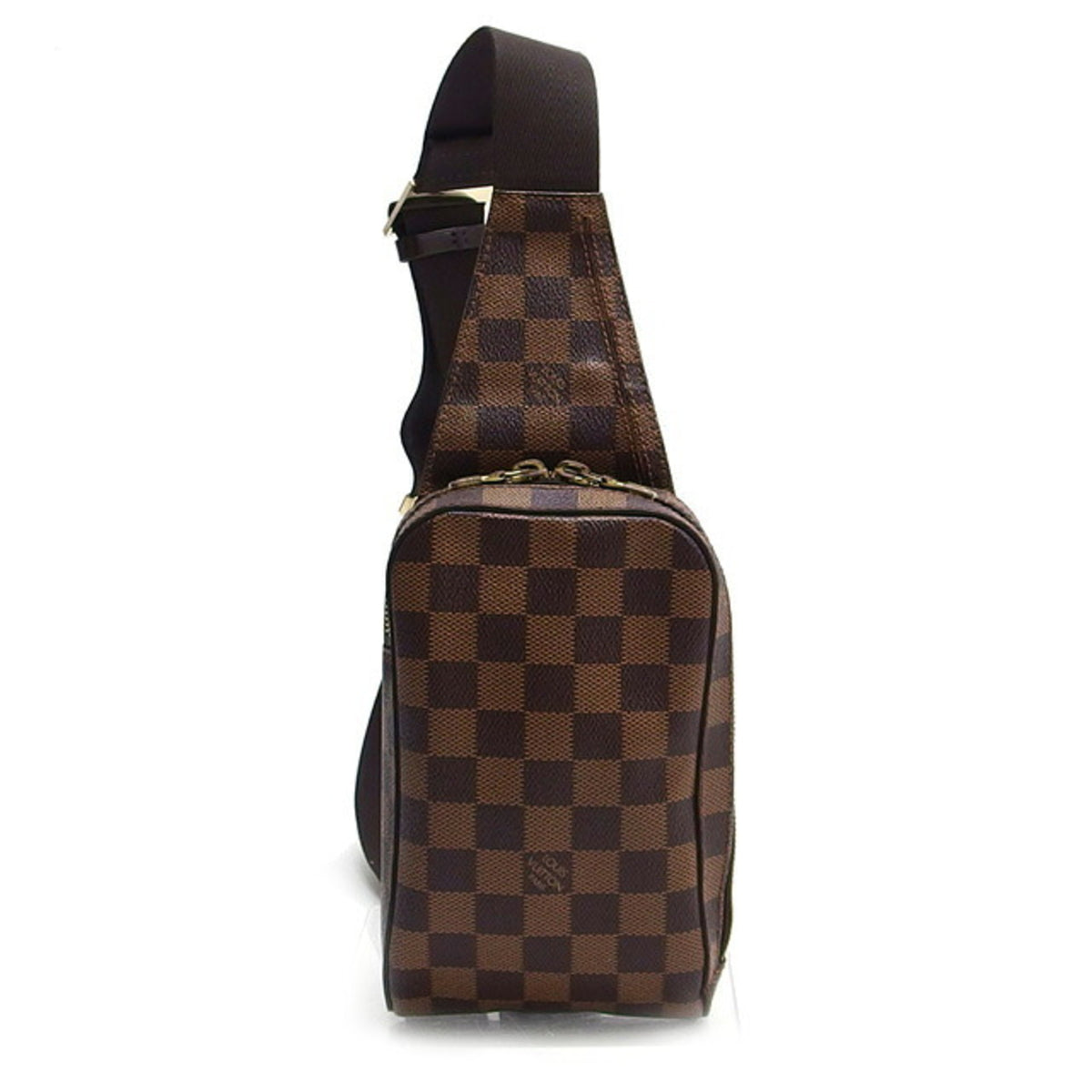 Louis Vuitton Damier Gold Damier Canvas Shoulder Bag Sling Bag (Pre-Owned)