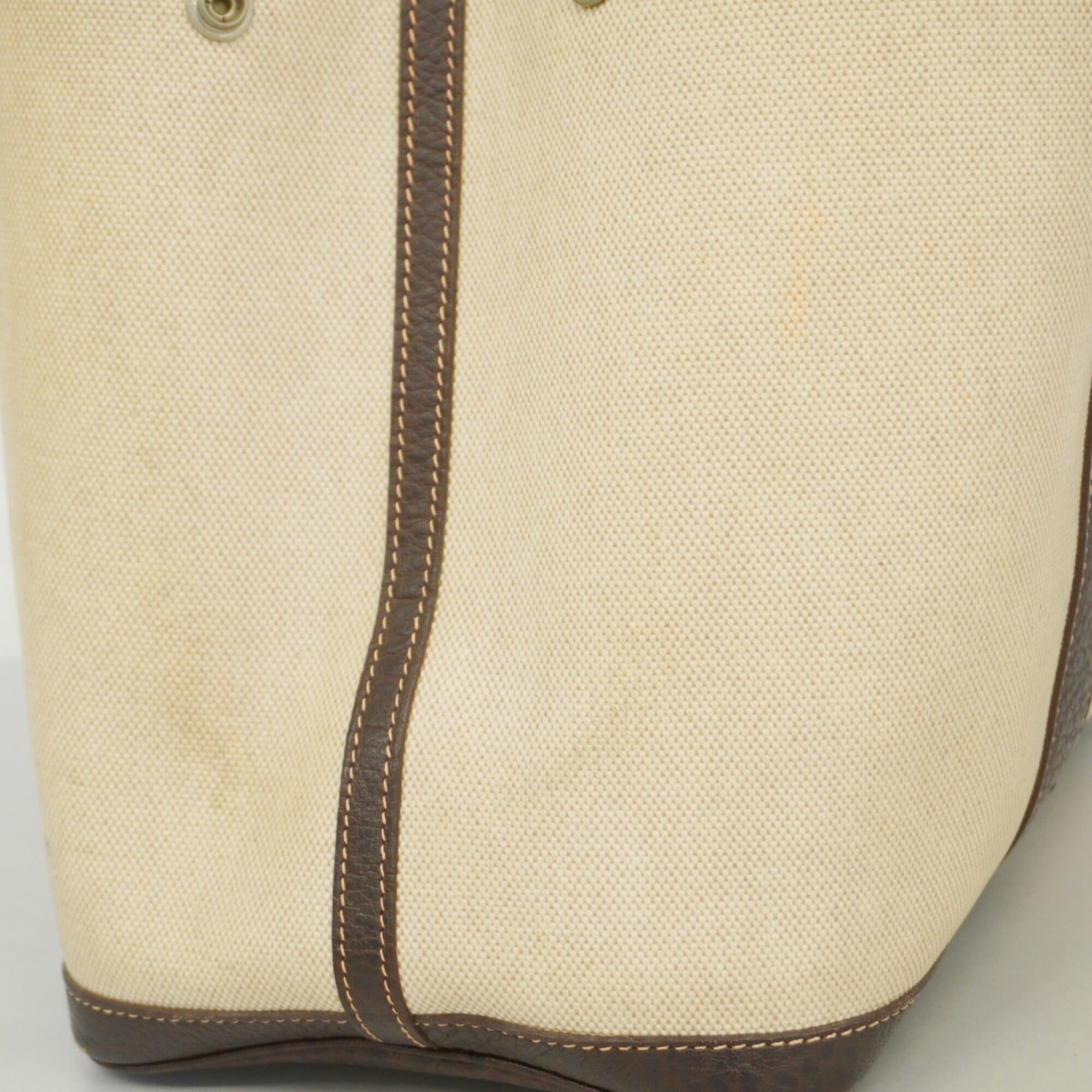 Hermes Brown Toile H Tote Bag (Pre-Owned)