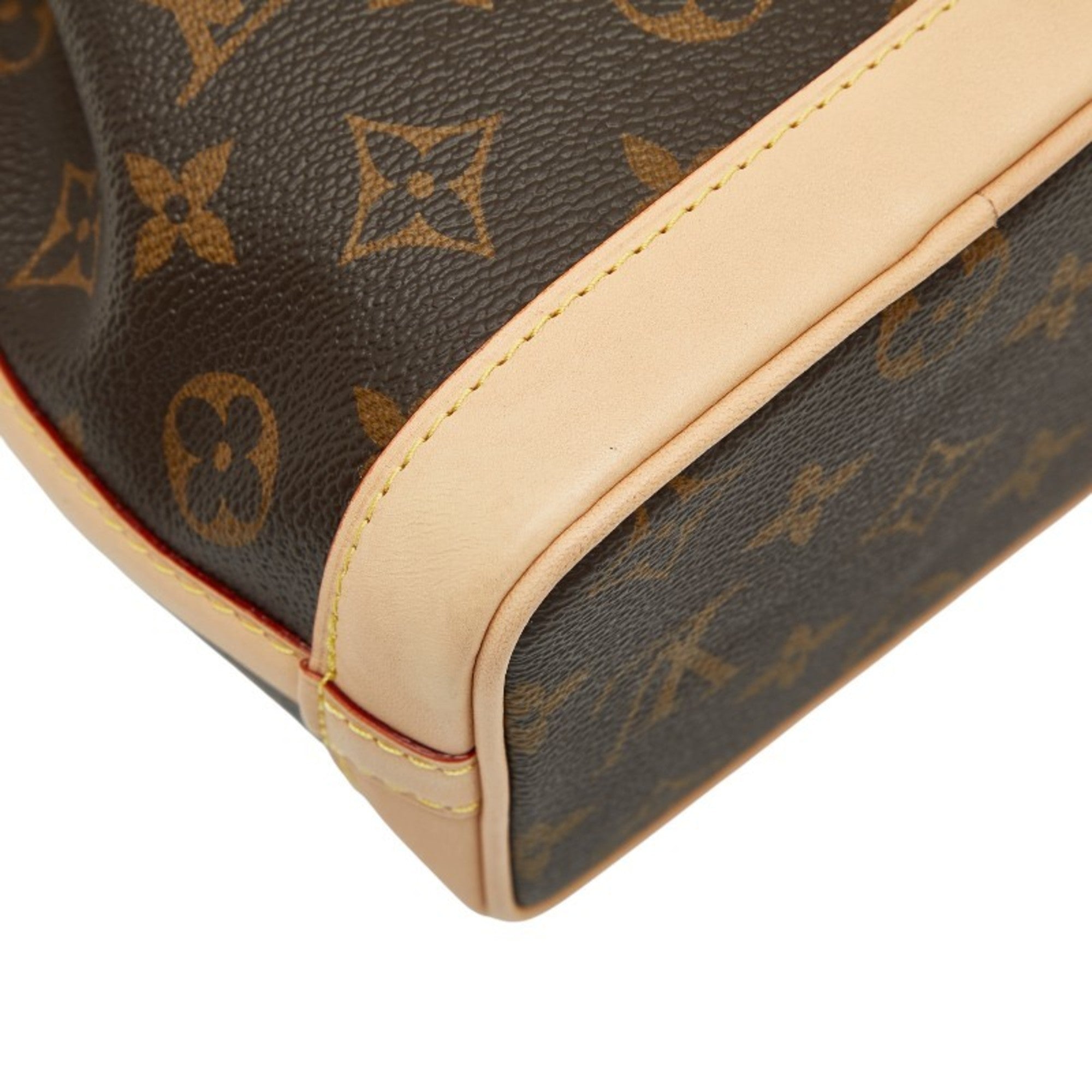 Louis Vuitton Brown Pink Pvc Leather Handbag Shoulder Bag (Pre-Owned)