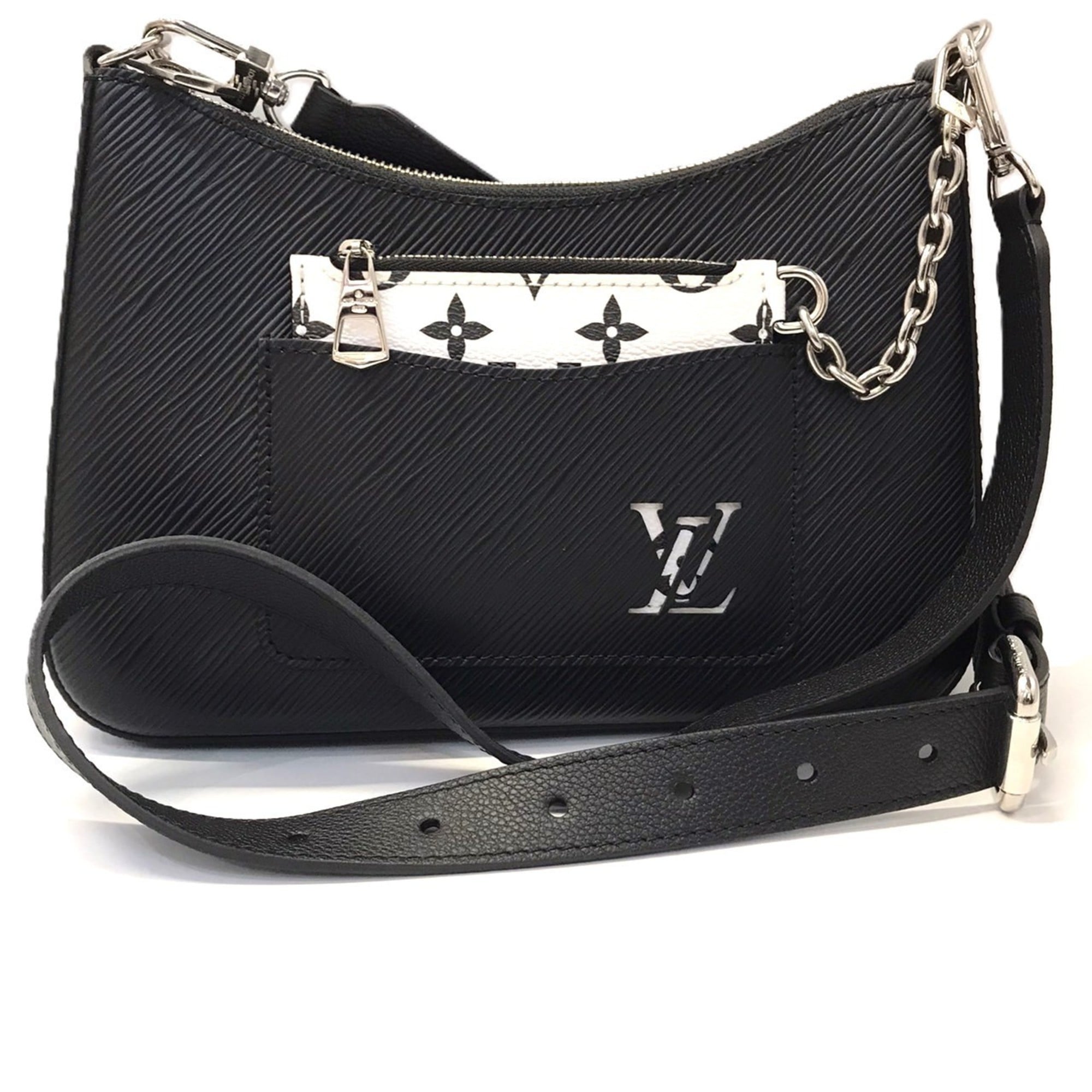 Louis Vuitton Epi Black Epi Leather Shoulder Bag (Pre-Owned)