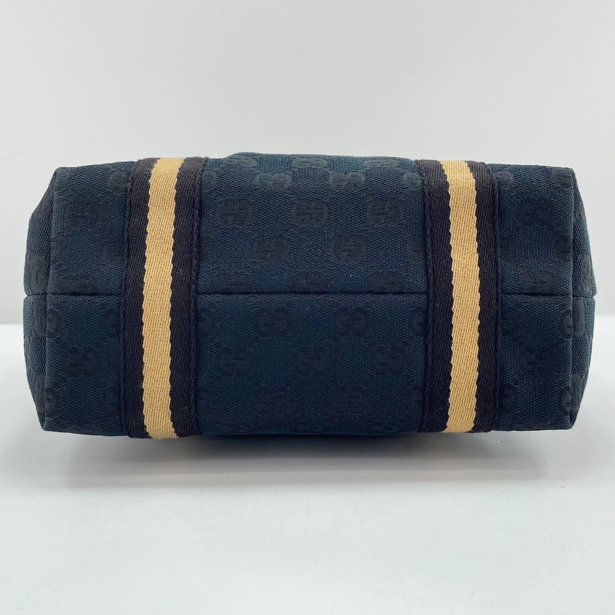 Gucci Sherry Line Black Handbag (Pre-Owned)