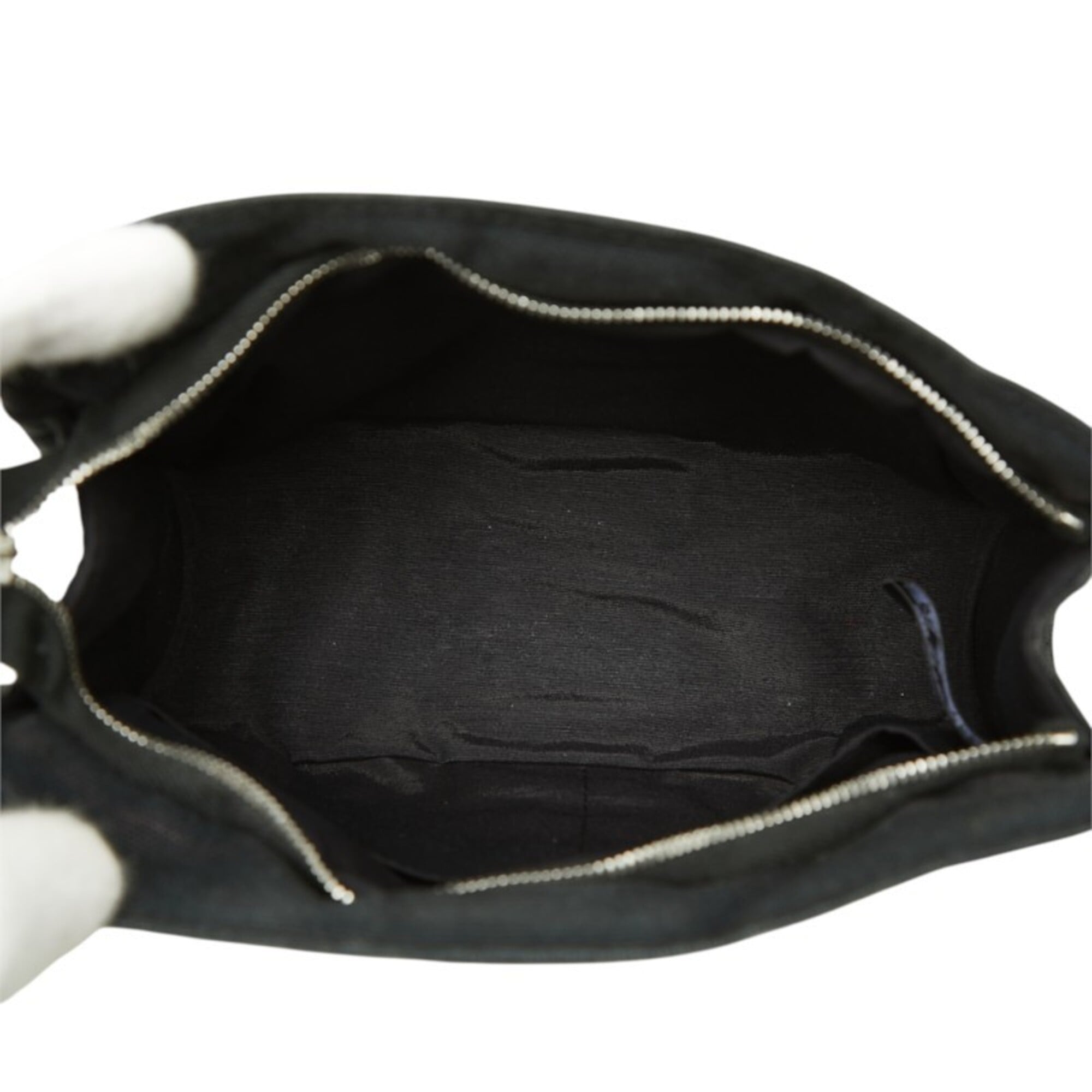 Hermes Black Cotton Handbag Pouch (Pre-Owned)