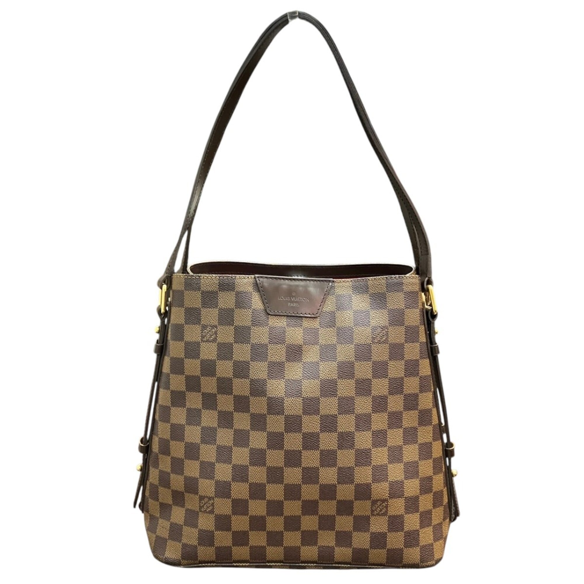 Louis Vuitton Damier Brown Damier Canvas Shoulder Bag (Pre-Owned)