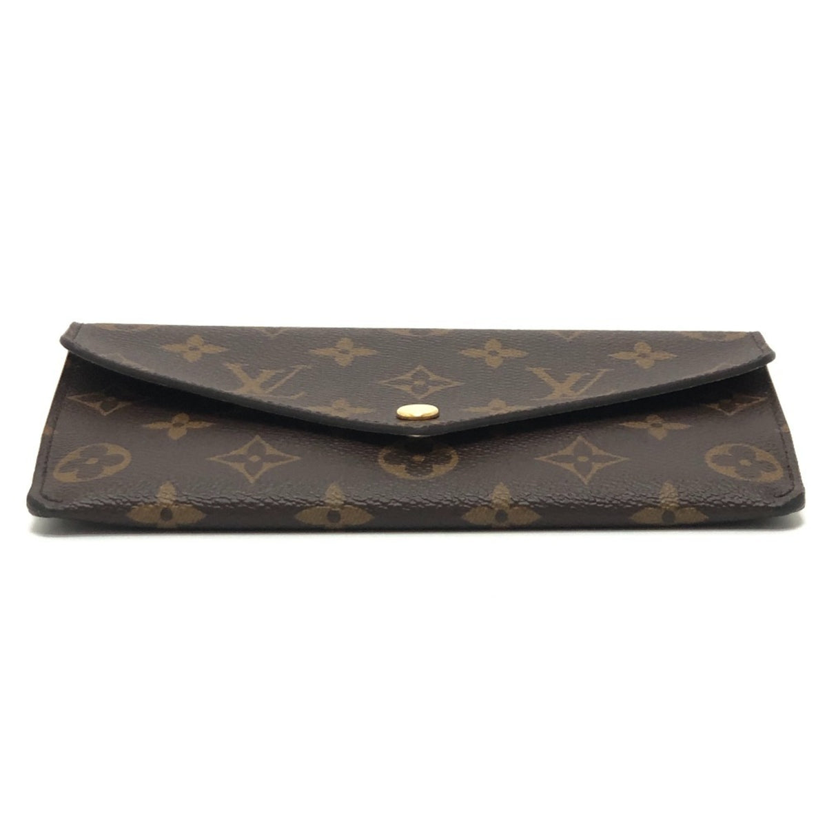 Louis Vuitton Monogram Brown Rose Ballerine Monogram Long Bill Wallet (Bi-Fold) (Pre-Owned)