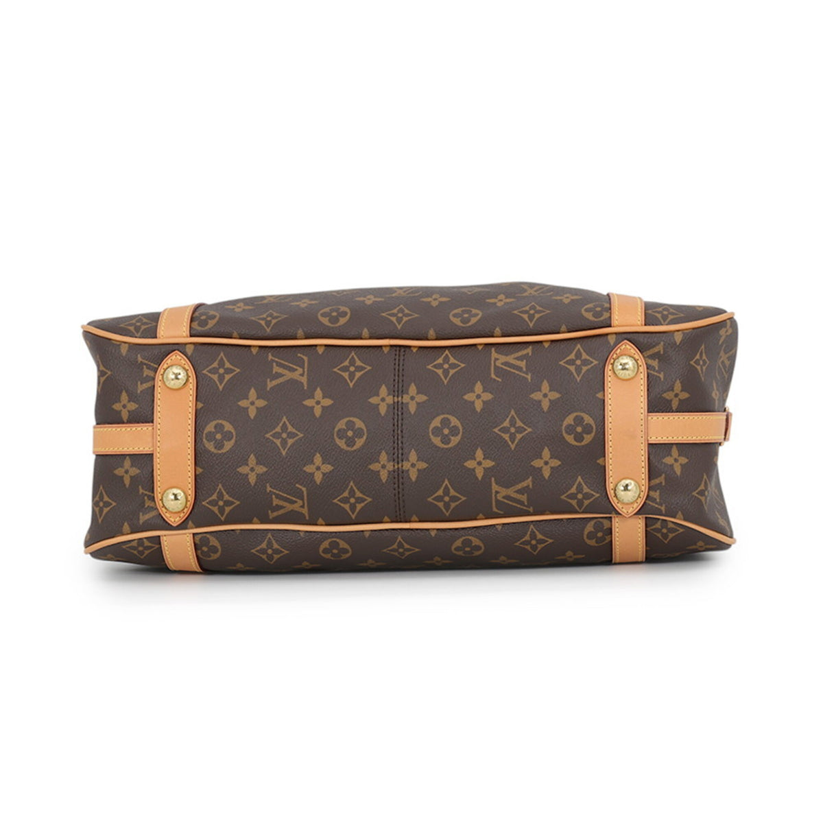Louis Vuitton Brown Monogram Shoulder Bag (Pre-Owned)