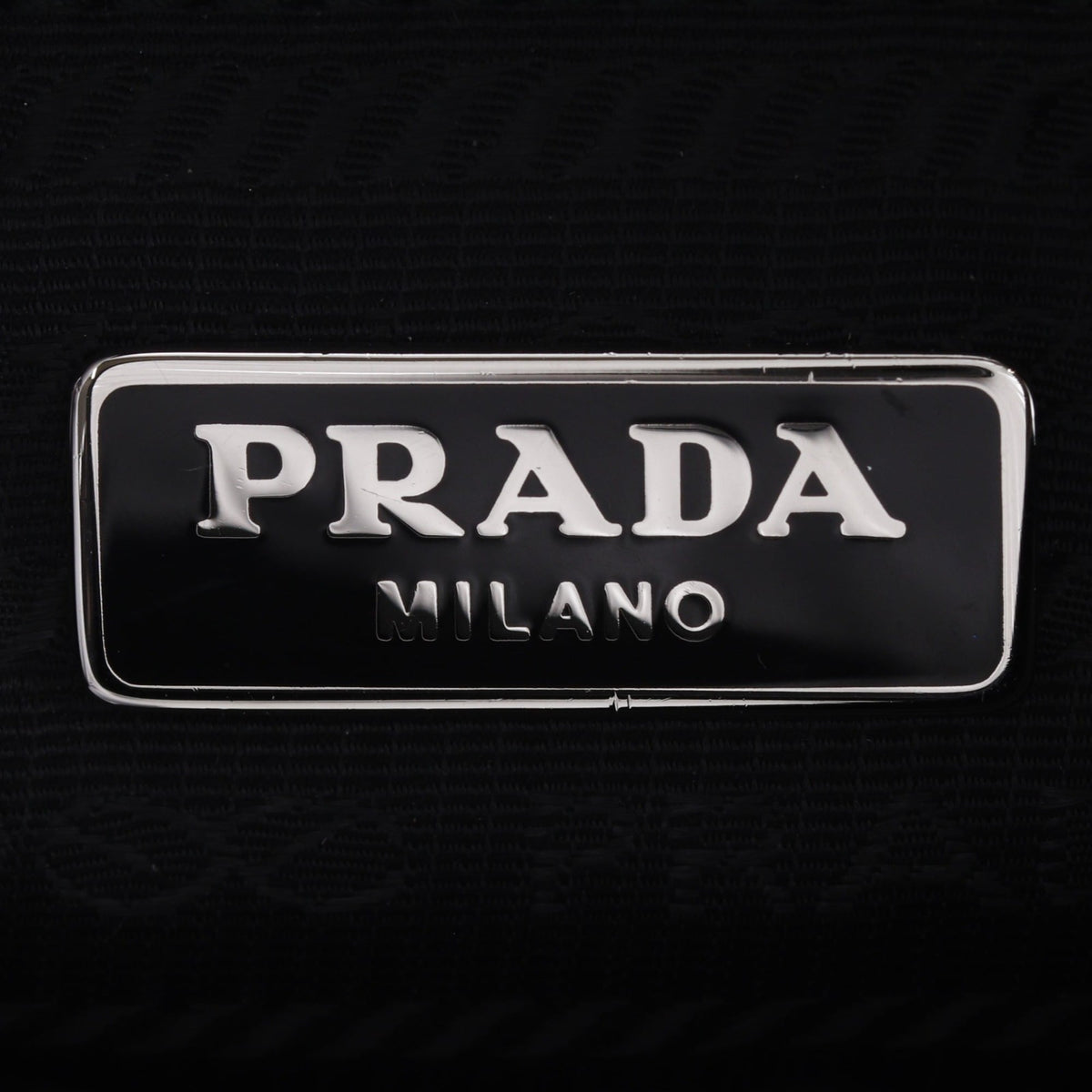 Prada Black Nero Nylon Pouch (Pre-Owned)