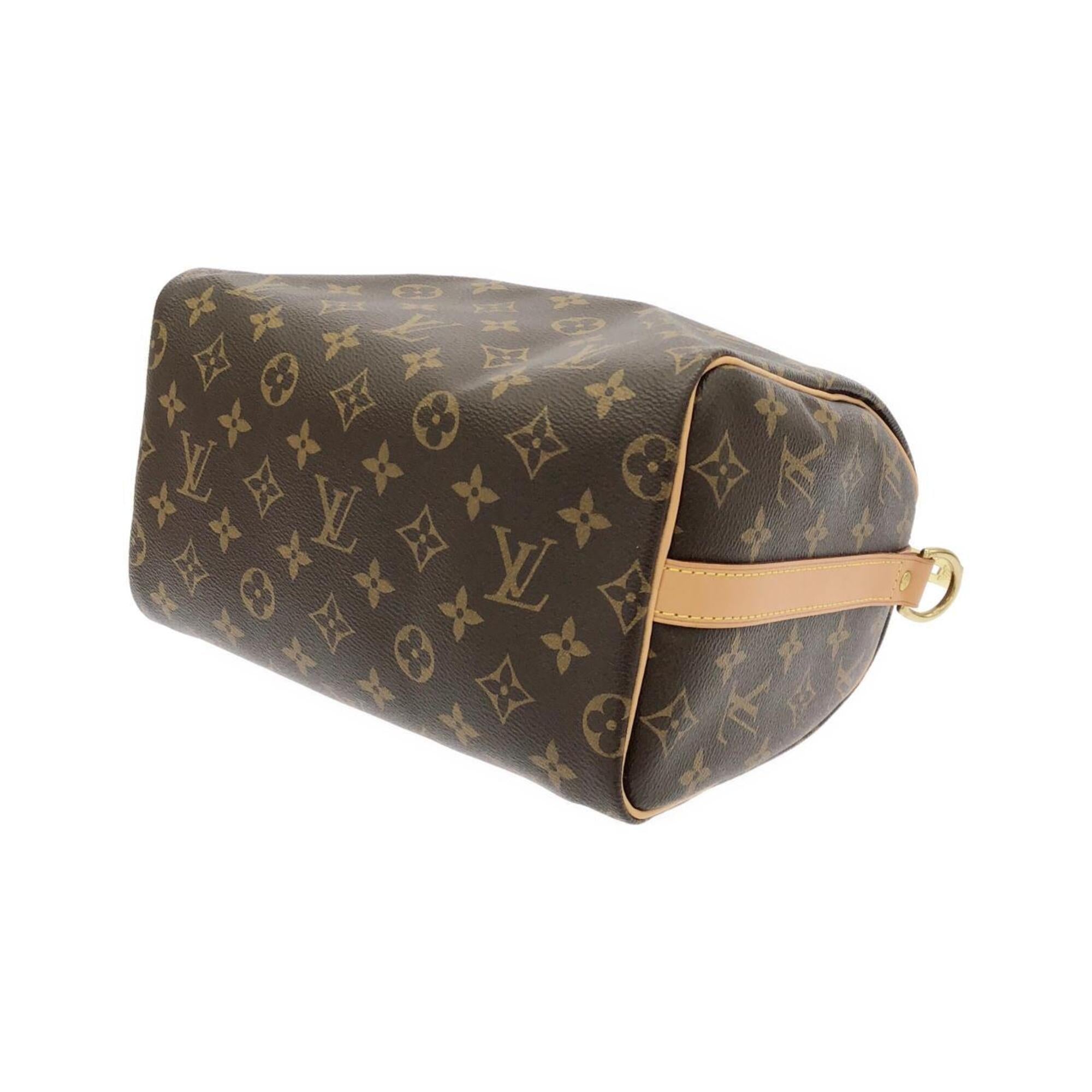 Louis Vuitton Brown Coated Canvas Boston Bag (Pre-Owned)