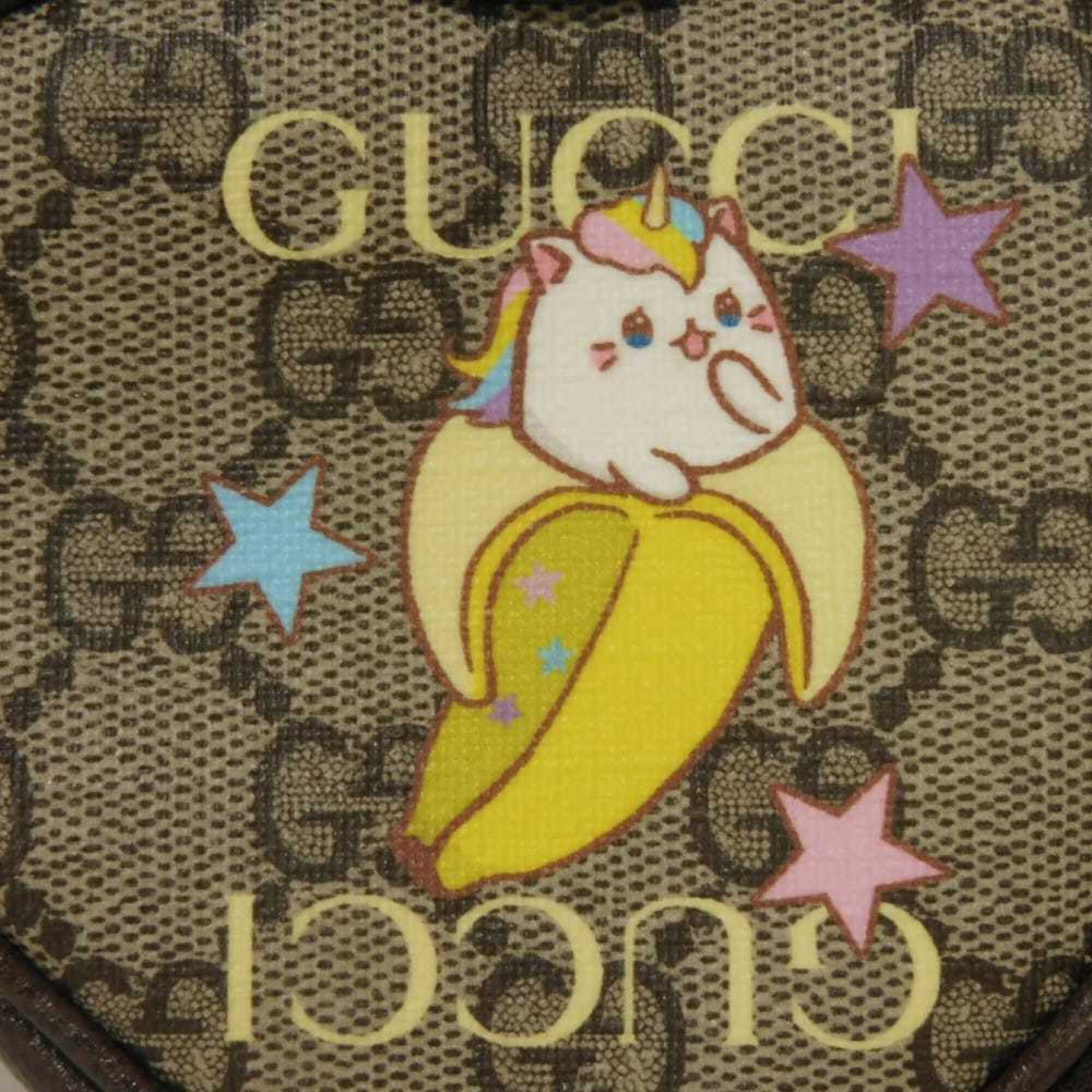 Gucci Beige Gg Supreme Coin Purse/Coin Case (Pre-Owned)