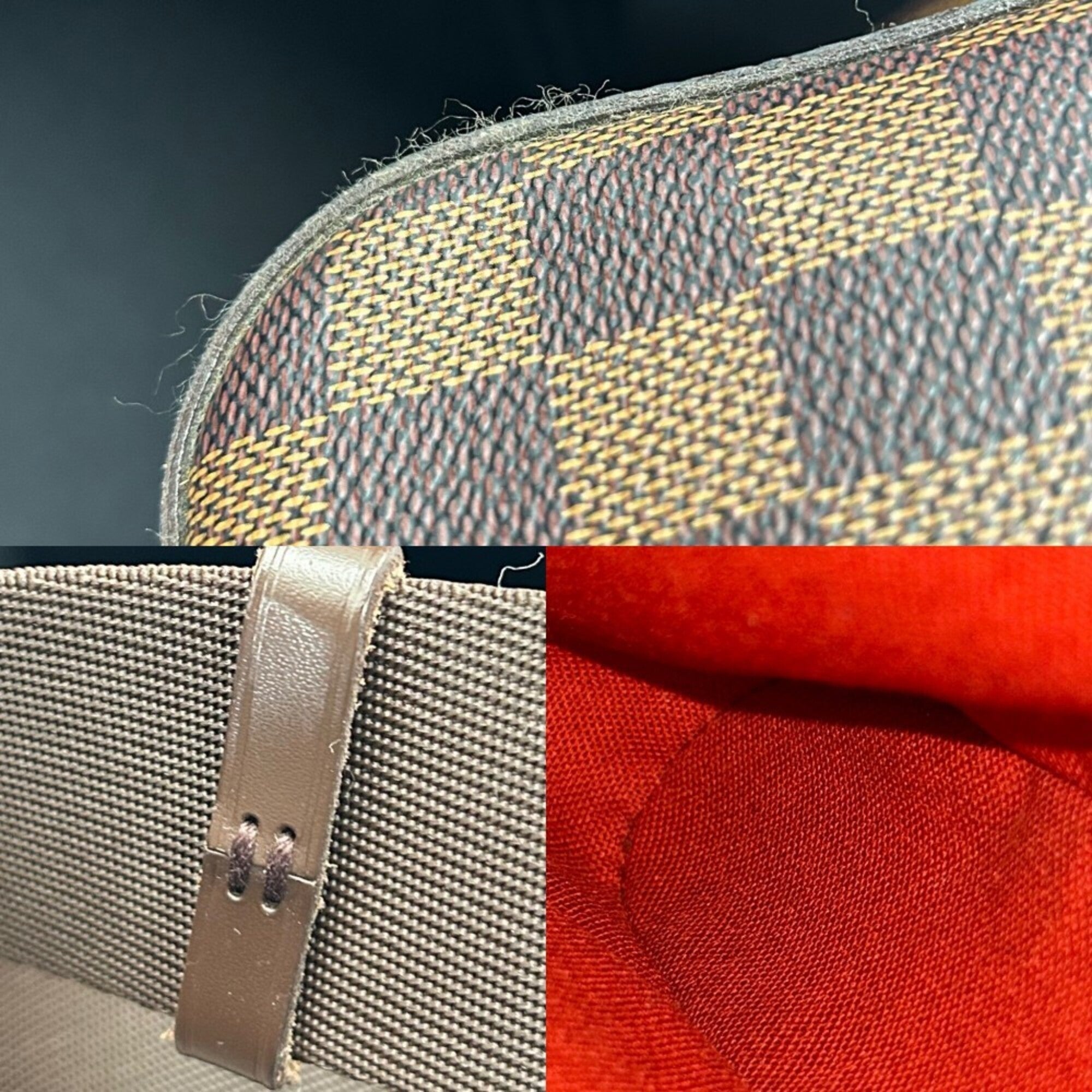 Louis Vuitton Brown Damier Canvas Fanny Pack Pouch Sling Bag (Pre-Owned)