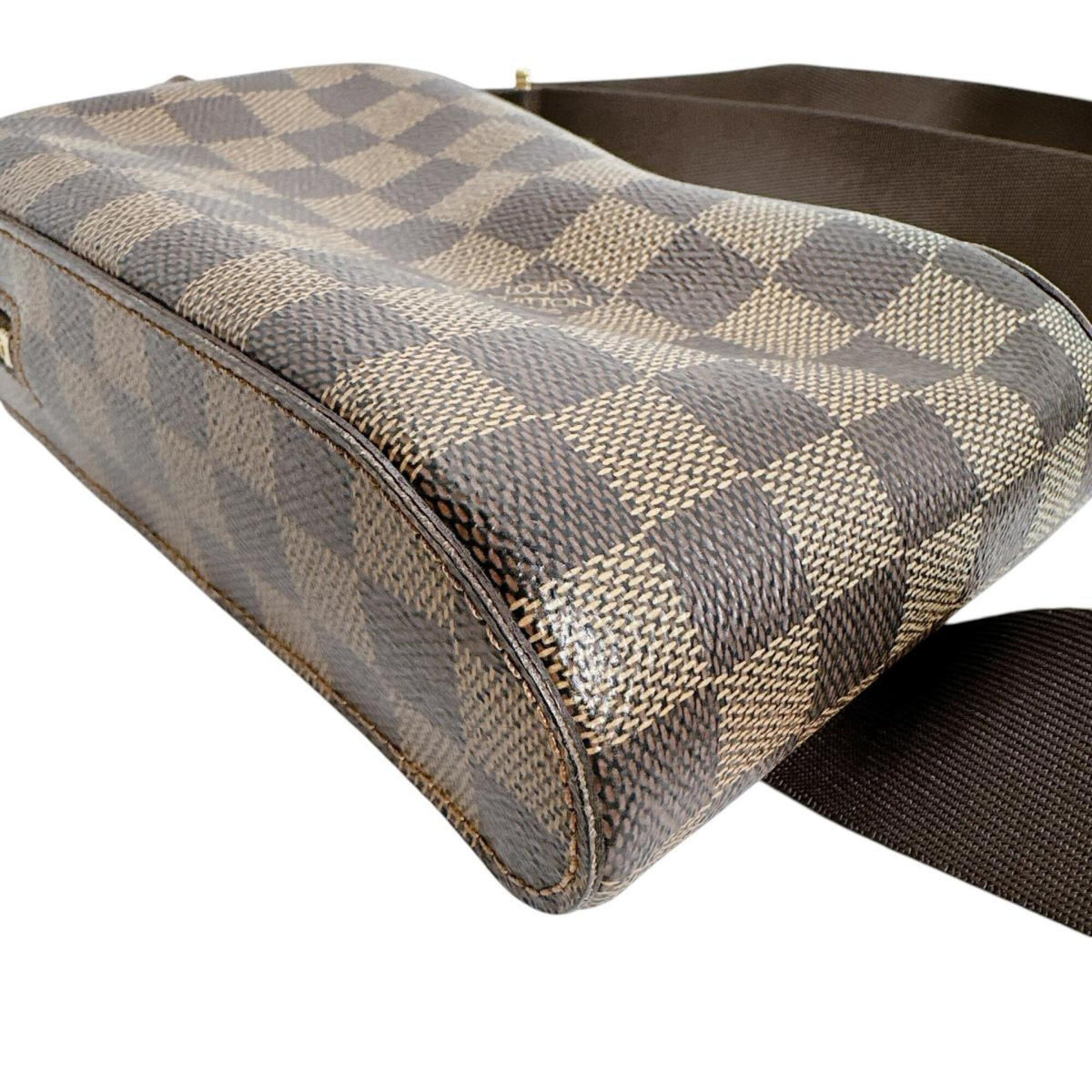 Louis Vuitton Brown Galle Or Damier Canvas Pouch Sling Bag (Pre-Owned)