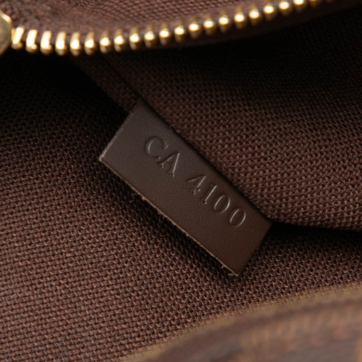 Louis Vuitton Brown Damier Canvas Ebene Pvc Leather Canvas Handbag Tote Bag (Pre-Owned)