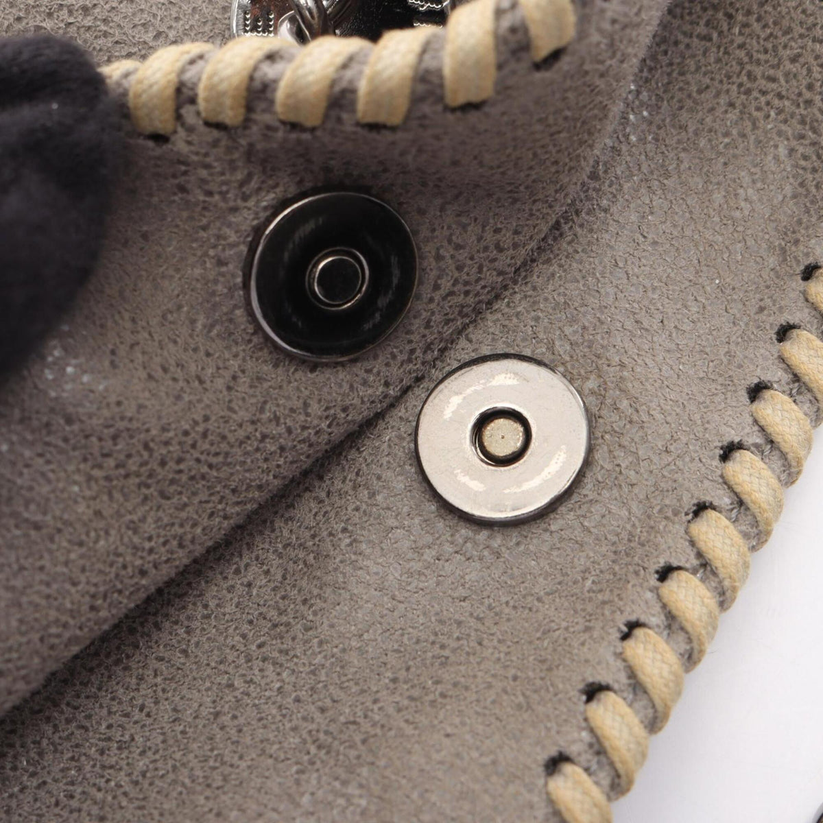 Stella Mccartney Gray Handbag Shoulder Bag (Pre-Owned)