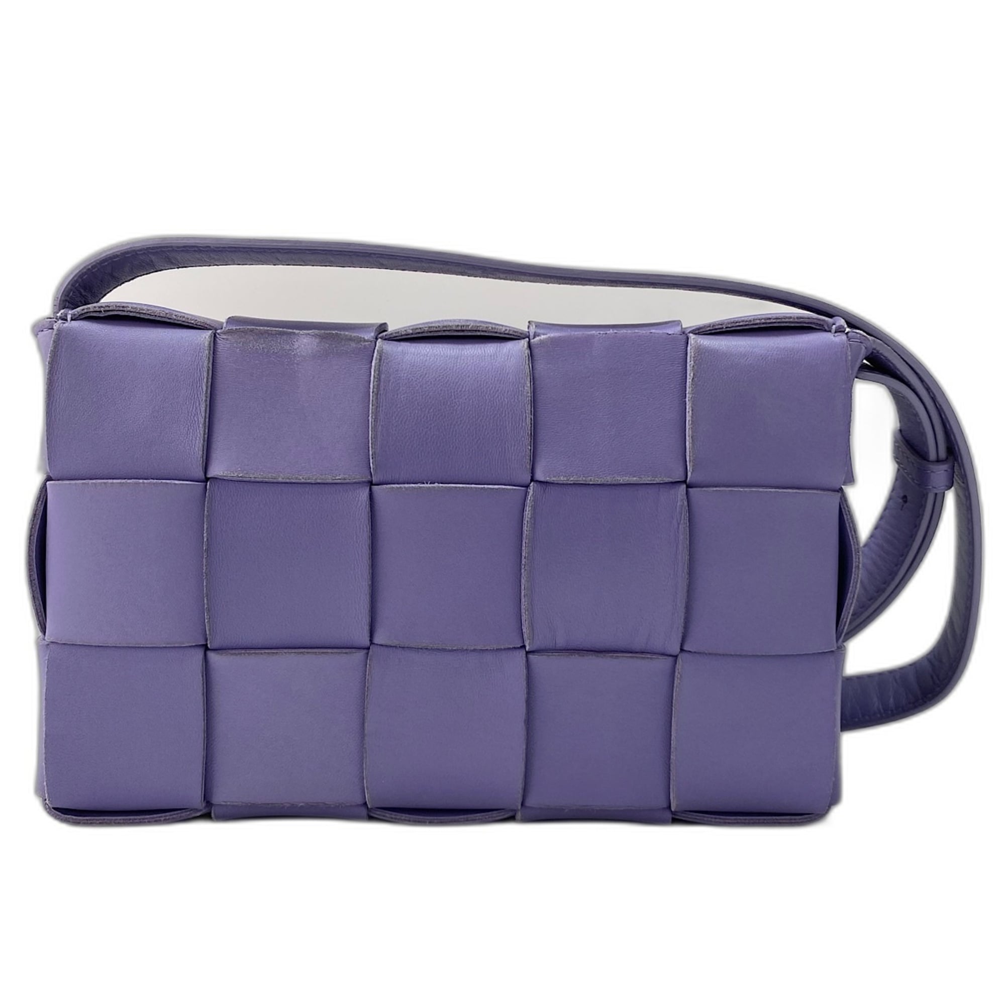 Bottega Veneta Purple Shoulder Bag (Pre-Owned)