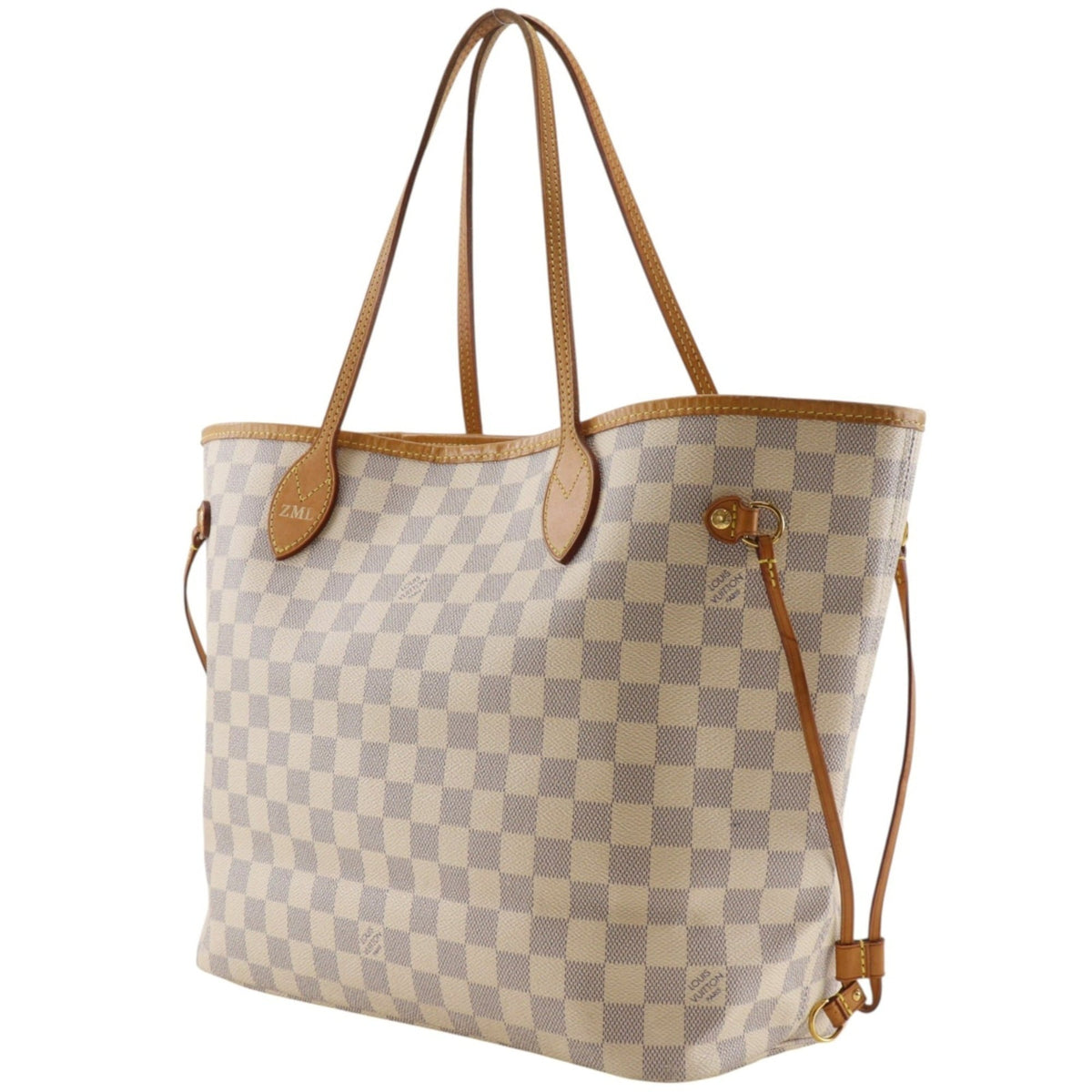 Louis Vuitton Damier Azur White Damier Azur Tote Bag (Pre-Owned)