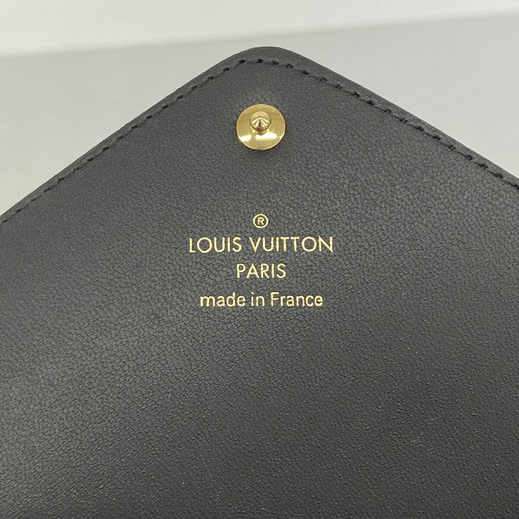 Louis Vuitton Black White Pouch (Pre-Owned)