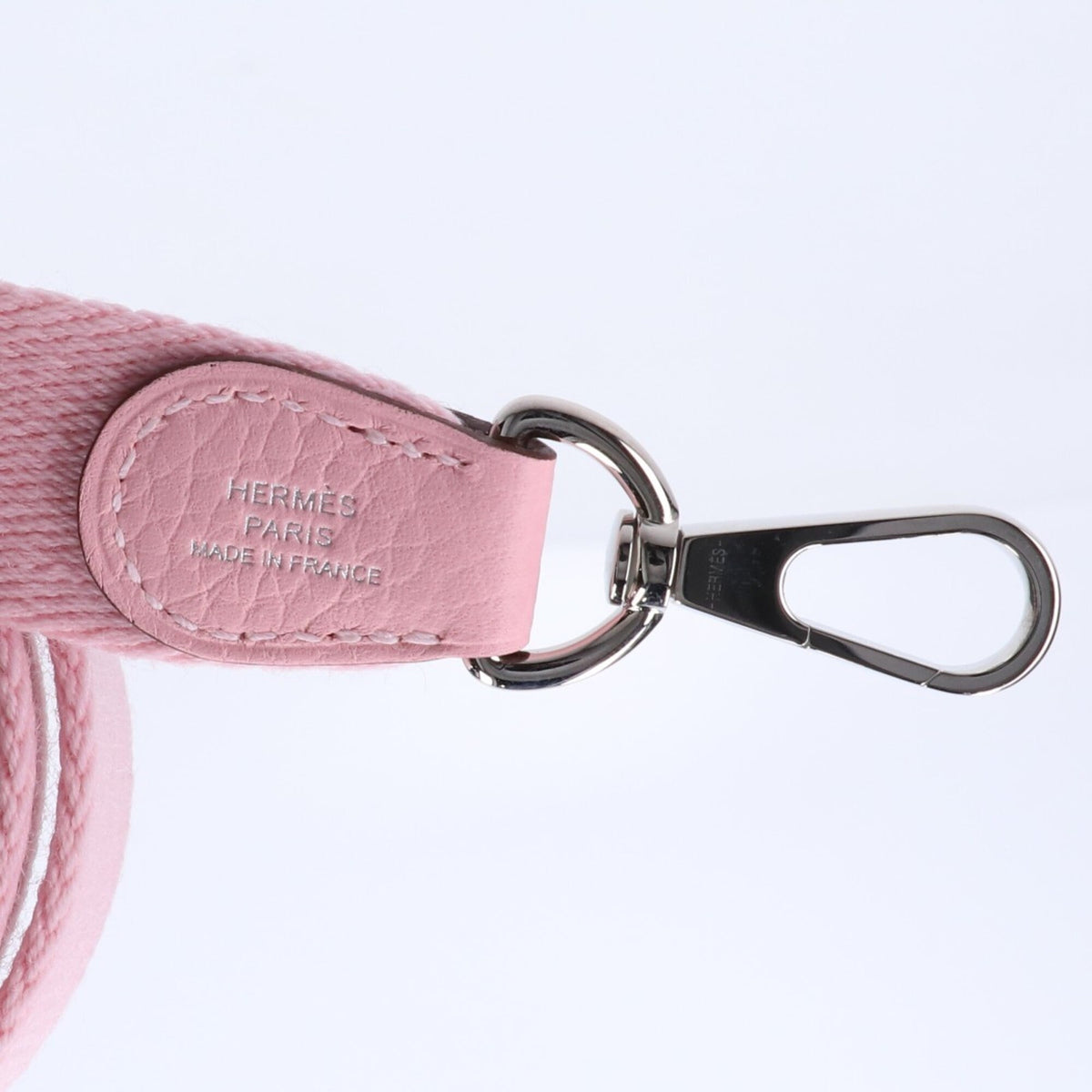 Hermes Rose Sakura Taurillon Clemence Leather Shoulder Bag (Pre-Owned)